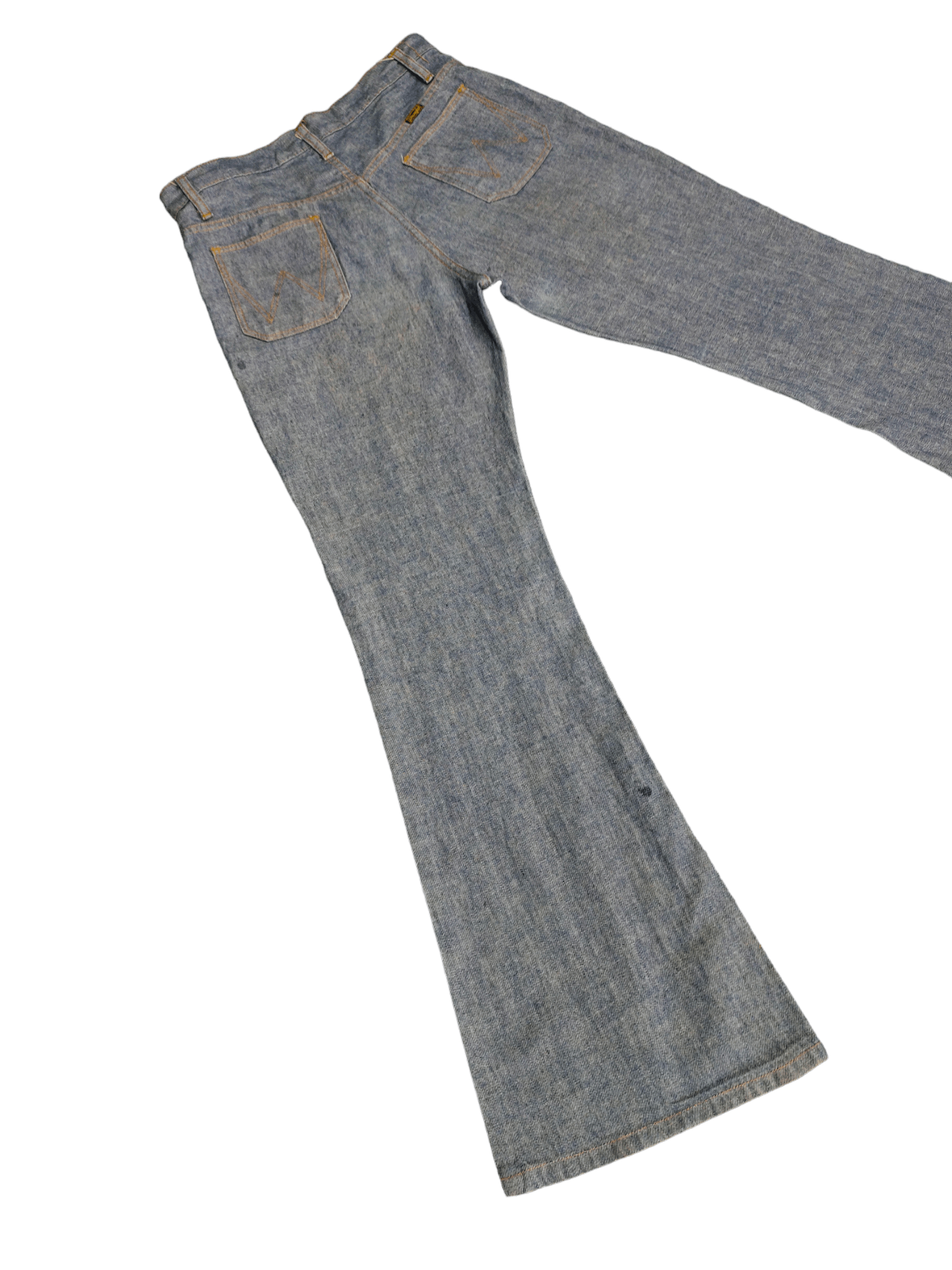 If Six Was Nine Flare Jeans Wrangler Denim Boot Cut Bell Bottom Size US 31 - 14 Thumbnail