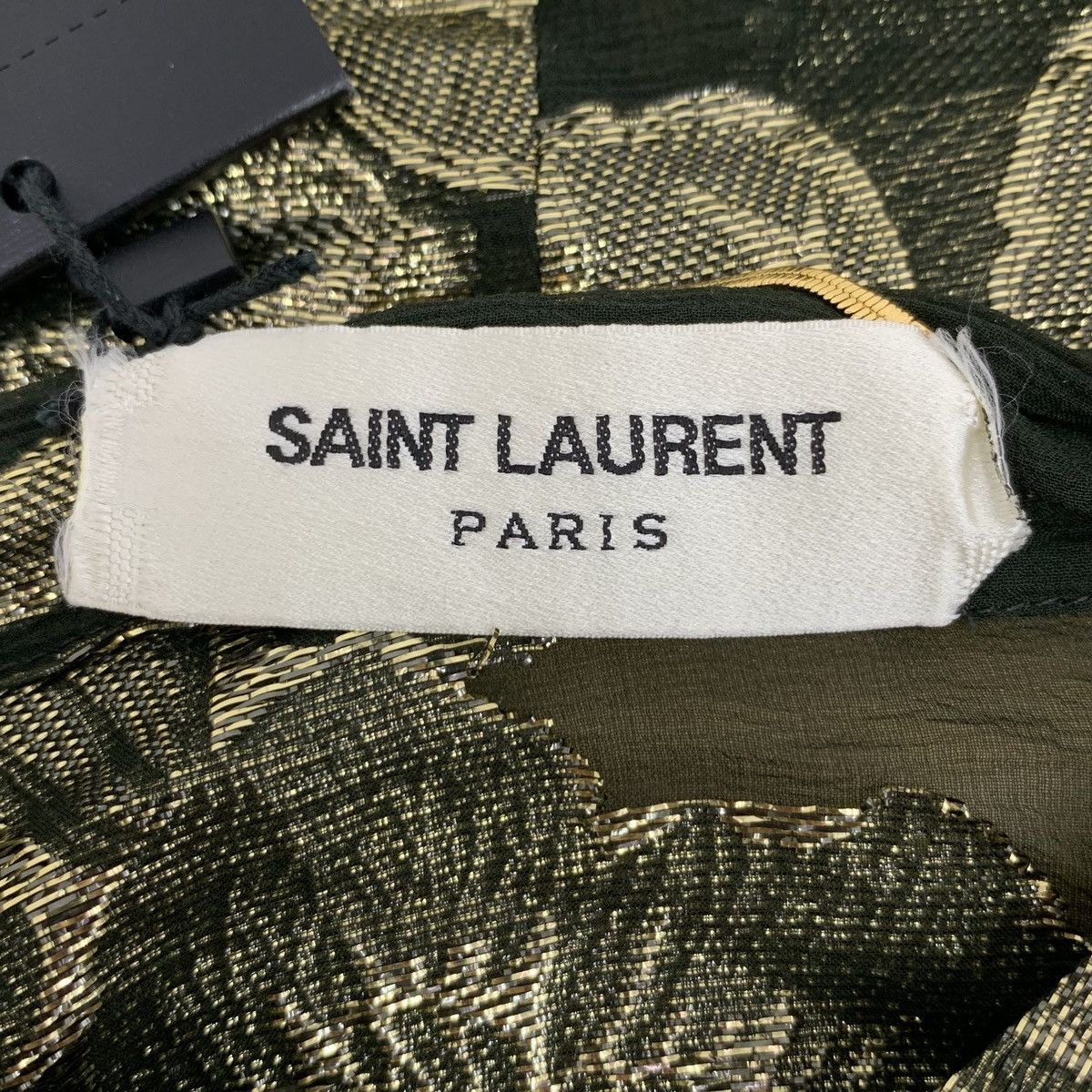 Saint Laurent Paris Yves Saint Laurent Silk Tie Bow Long Sleeve Dress K26WX Size XS / US 0-2 / IT 36-38 - 5 Thumbnail