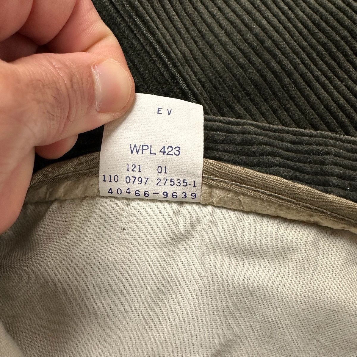 Dockers Vintage Dockers Corduroy Pants Forest Green 90s Pleated Size US 36 / EU 52 - 5 Thumbnail