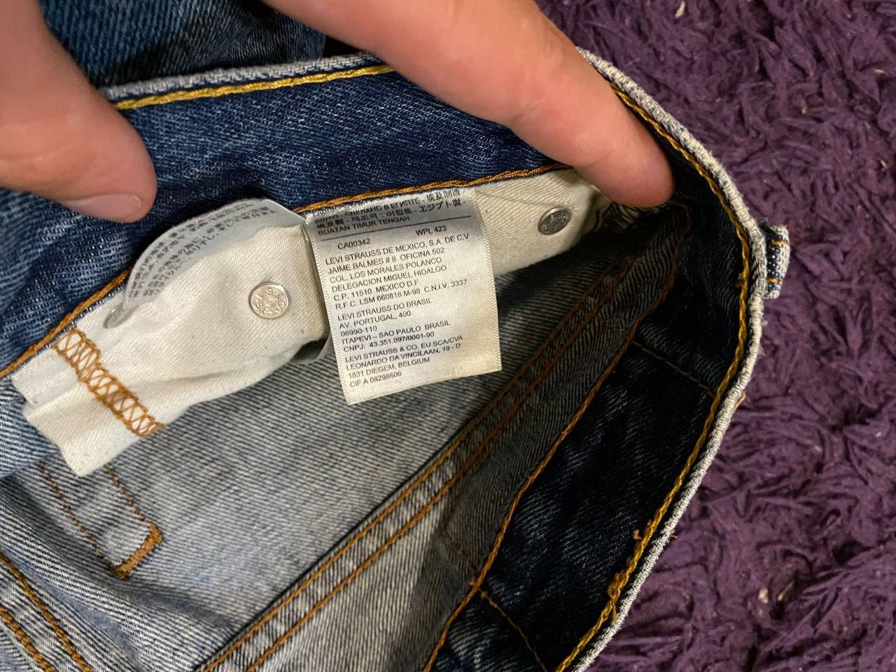 Levi's Vintage Levi's 505 Regular Fit Denim Jeans Size 32 Size US 32 / EU 48 - 3 Thumbnail