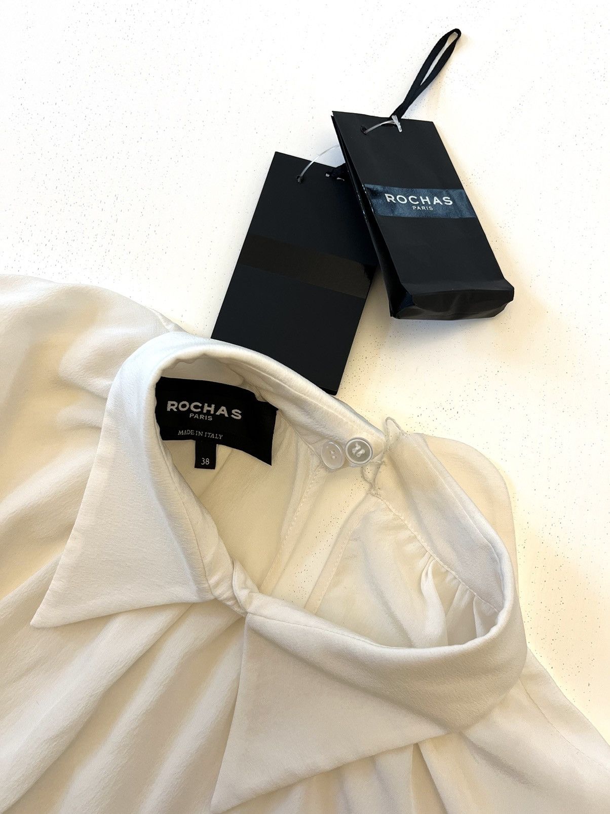 Rochas Rochas Silk Blouse Size XS / US 0-2 / IT 36-38 - 6 Thumbnail