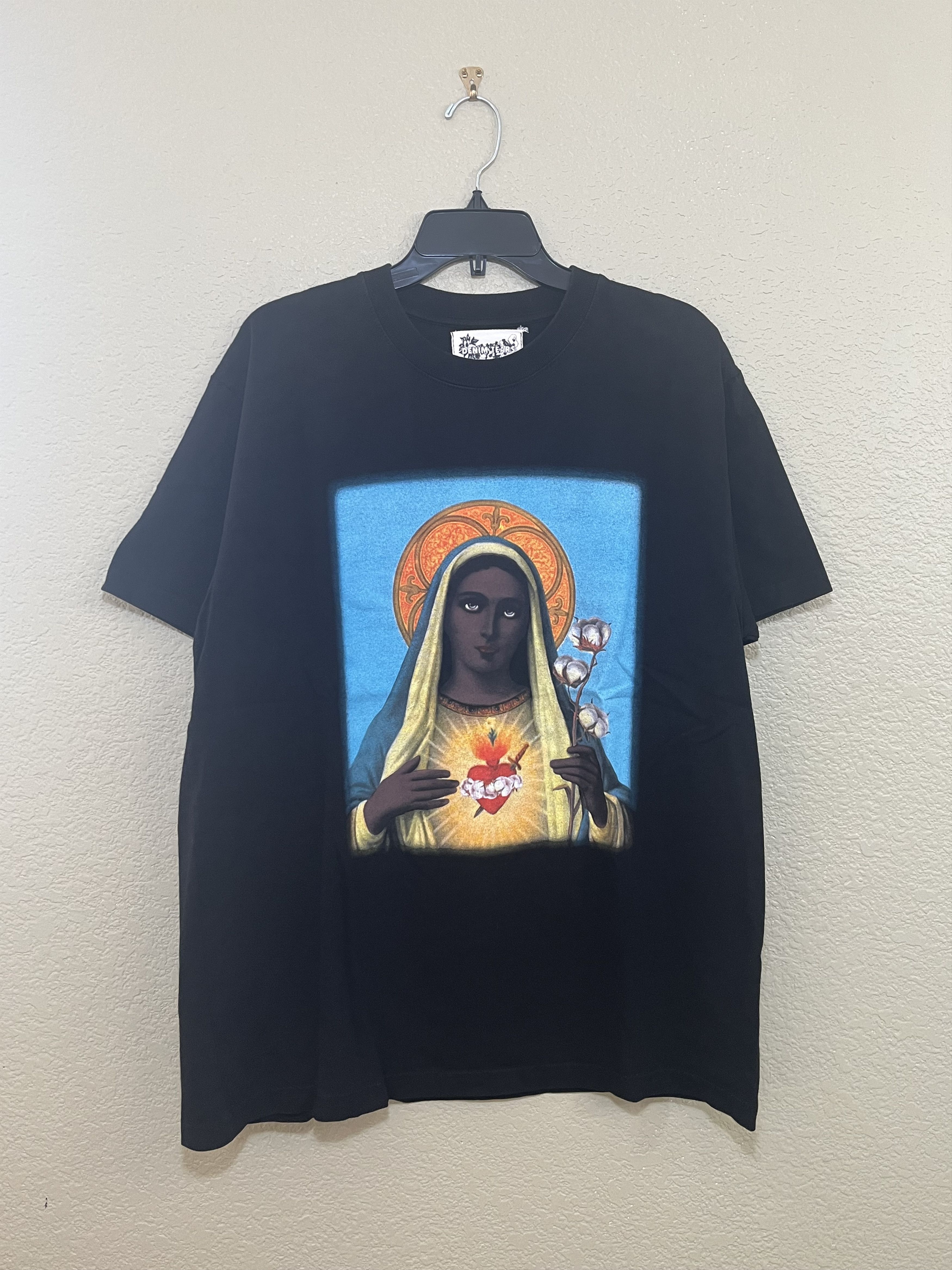 Denim Tears × Pyrex / Tears T-shirt Pyrex Tears Denim Tears T-shirt Yellow 45 FW22 Size Small