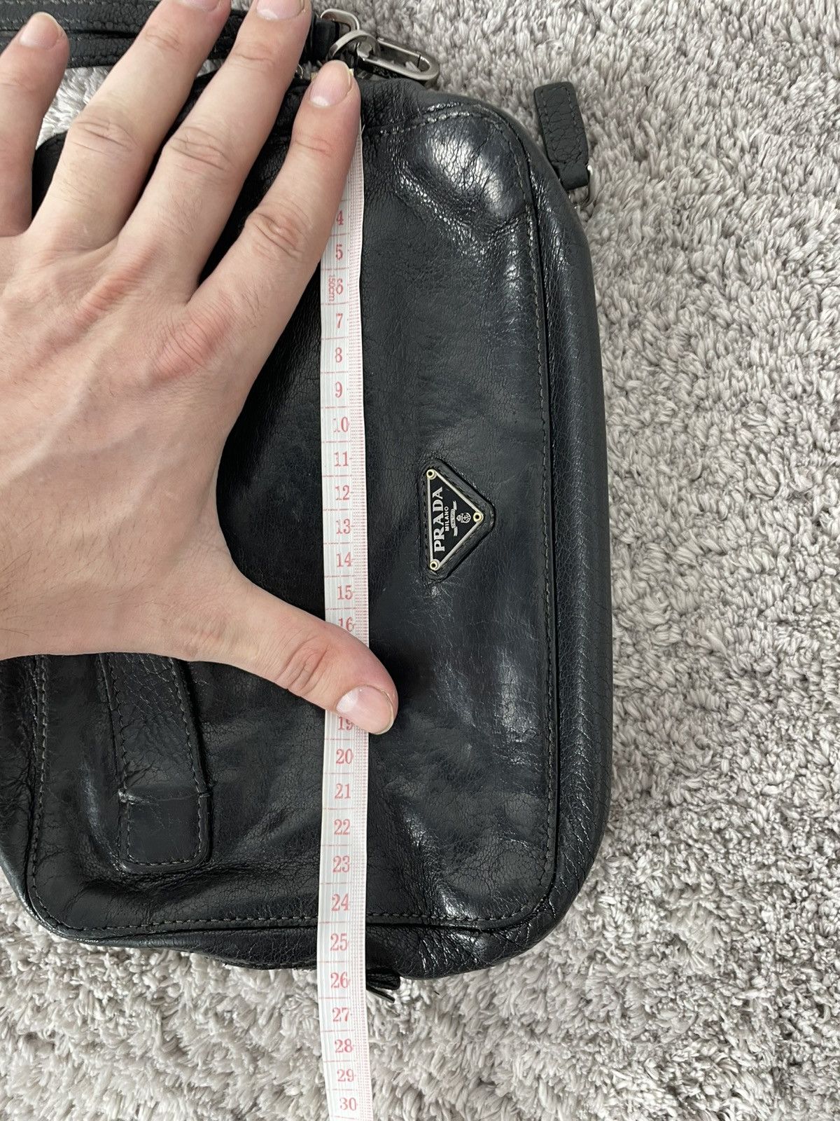 Prada Prada leather business clutch wallet documents cardholder Size ONE SIZE - 20 Thumbnail