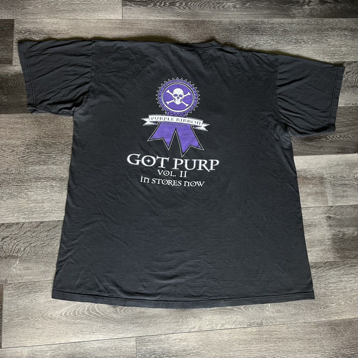Rap Tees × Vintage Vintage 2005 OutKast Big Boi Purple Ribbon Got Purp? Rap Tee Size US XXL / EU 58 / 5 - 1 Thumbnail