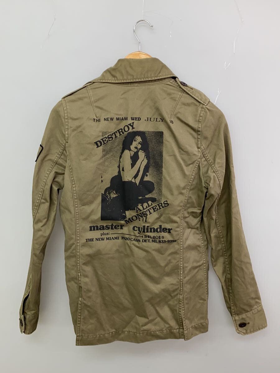 Hysteric Glamour Hysteric Glm Destroy All Monsters Ctn Military Jkt Khaki Size US S / EU 44-46 / 1 - 2 Thumbnail