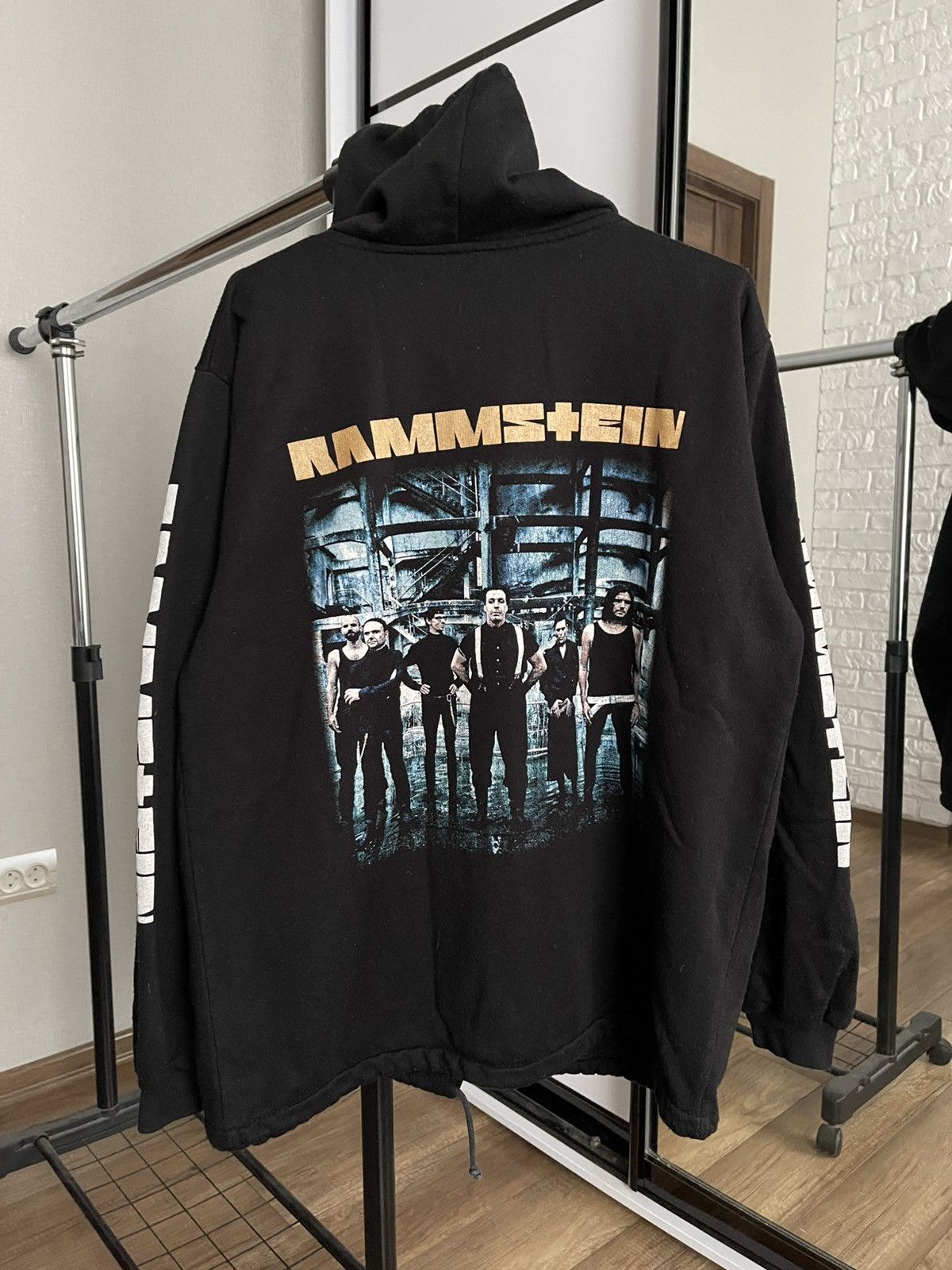 Band Tees Rammstein Zip Hoodie Rock Band Vintage 90s Size US L / EU 52-54 / 3 - 2 Thumbnail