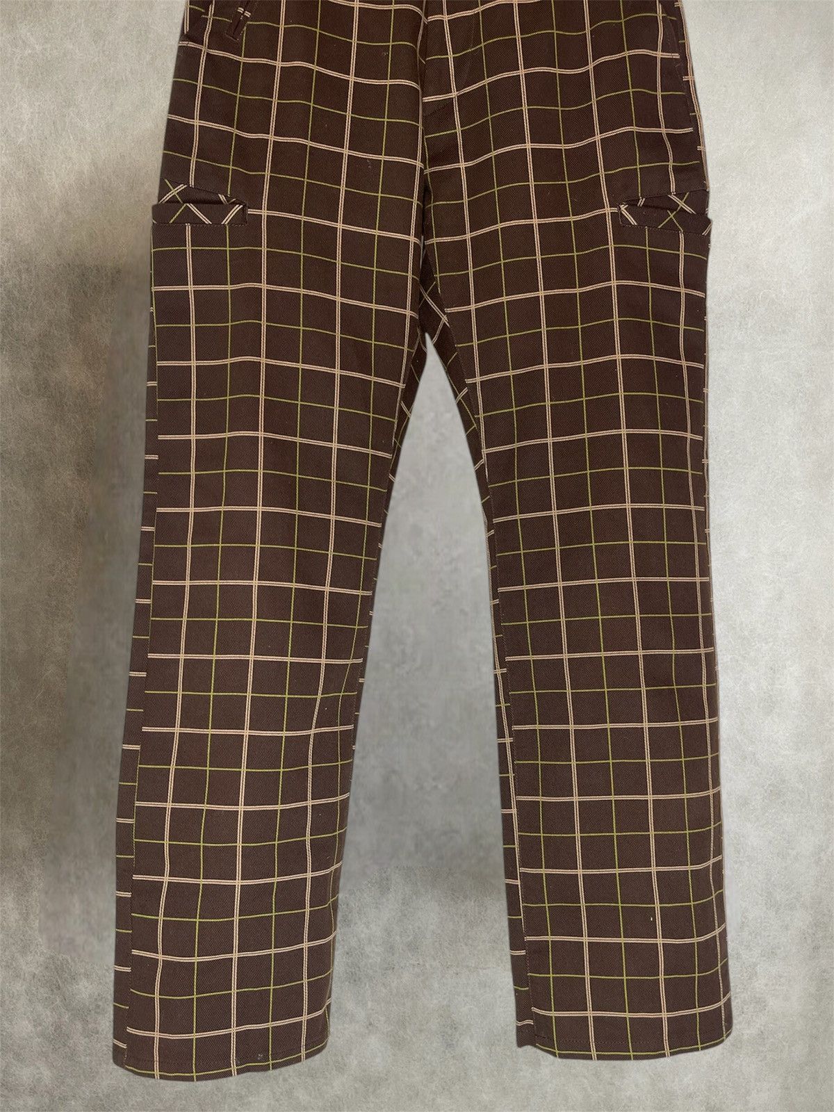 PPFM PPFM plaid cargo trousers Size US 29 - 3 Thumbnail