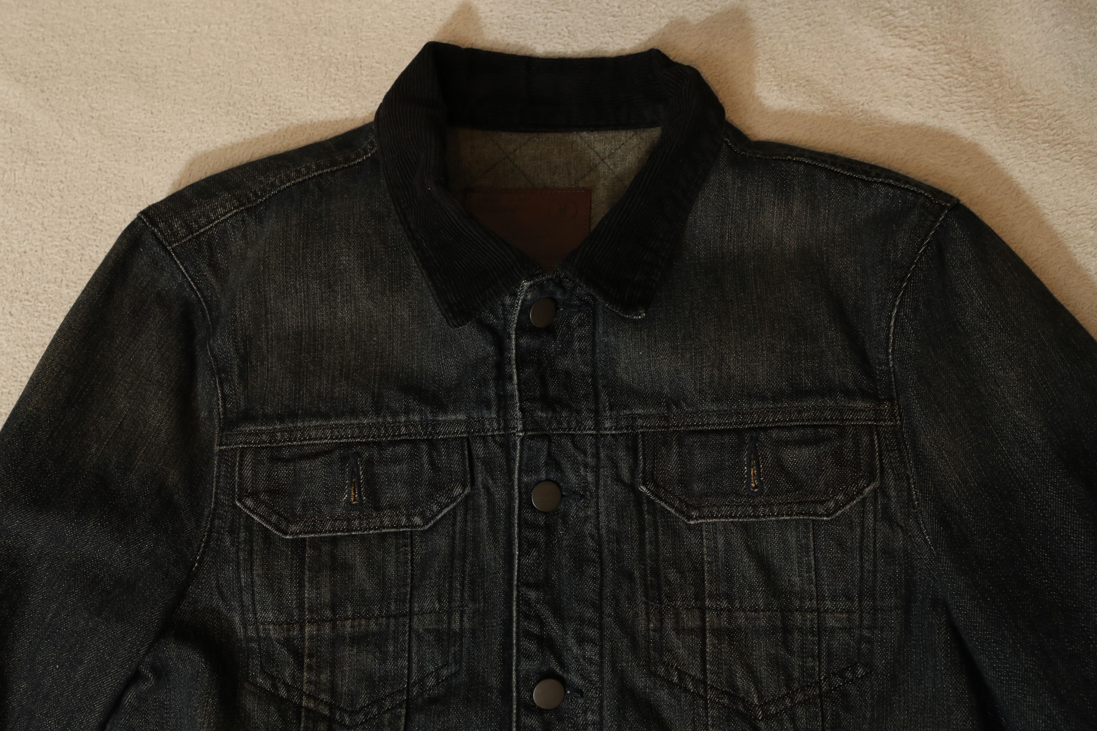 Allsaints All Saints Duane Denim Jacket (L) Size US L / EU 52-54 / 3 - 3 Thumbnail