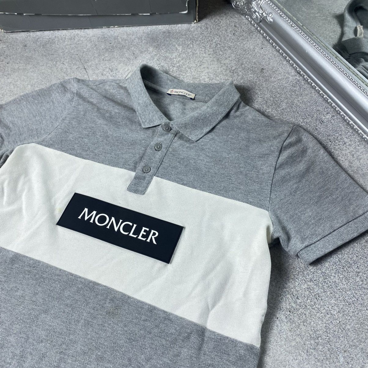 Moncler Moncler Polo T-shirt Big Logo Size XS Size US XS / EU 42 / 0 - 2 Thumbnail
