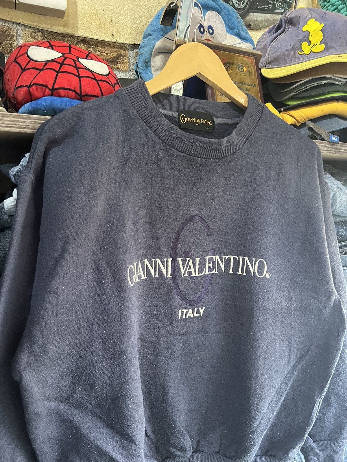 Gianni Valentino 🔥Vintage Gianni Valentino Italy Crewneck Sweatshirt Size US M / EU 48-50 / 2 - 7 Thumbnail
