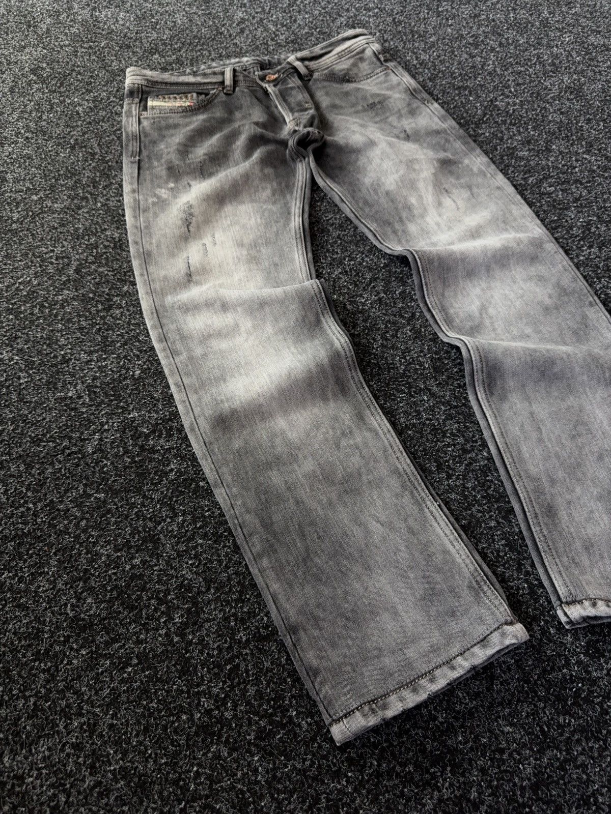 Designer × Diesel × Japanese Brand Diesel Viker Faded Denim Vintage Jeans I.g.b. Style Size US 33 - 2 Thumbnail