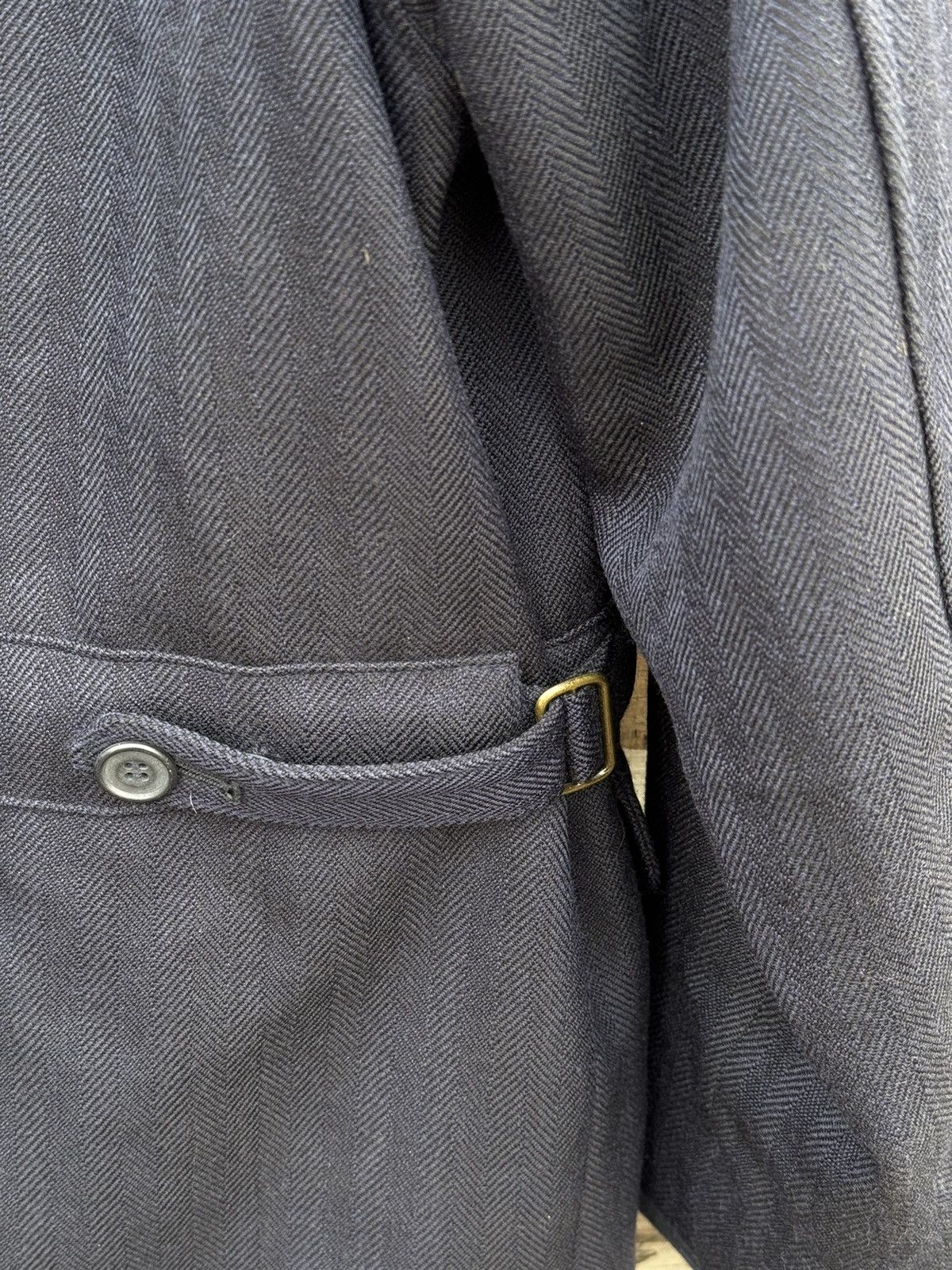 Turnbull & Asser Turnbull Asser Waterproof wool tweed blue coat Size US XL / EU 56 / 4 - 22 Thumbnail