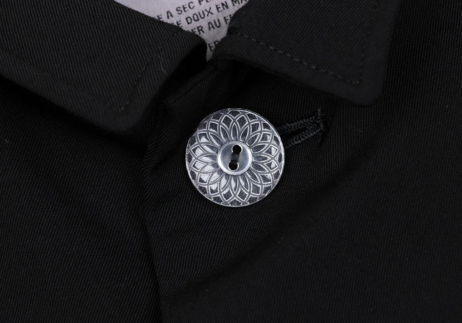 Yohji Yamamoto Yohji Yamamoto Wool Gabardine Jacket Black S Size US S / EU 44-46 / 1 - 3 Thumbnail