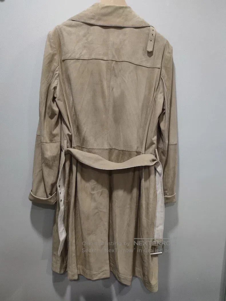 Brunello Cucinelli Brunello Cucinelli Leather jacket coat with fur lining Size US S / EU 44-46 / 1 - 5 Thumbnail