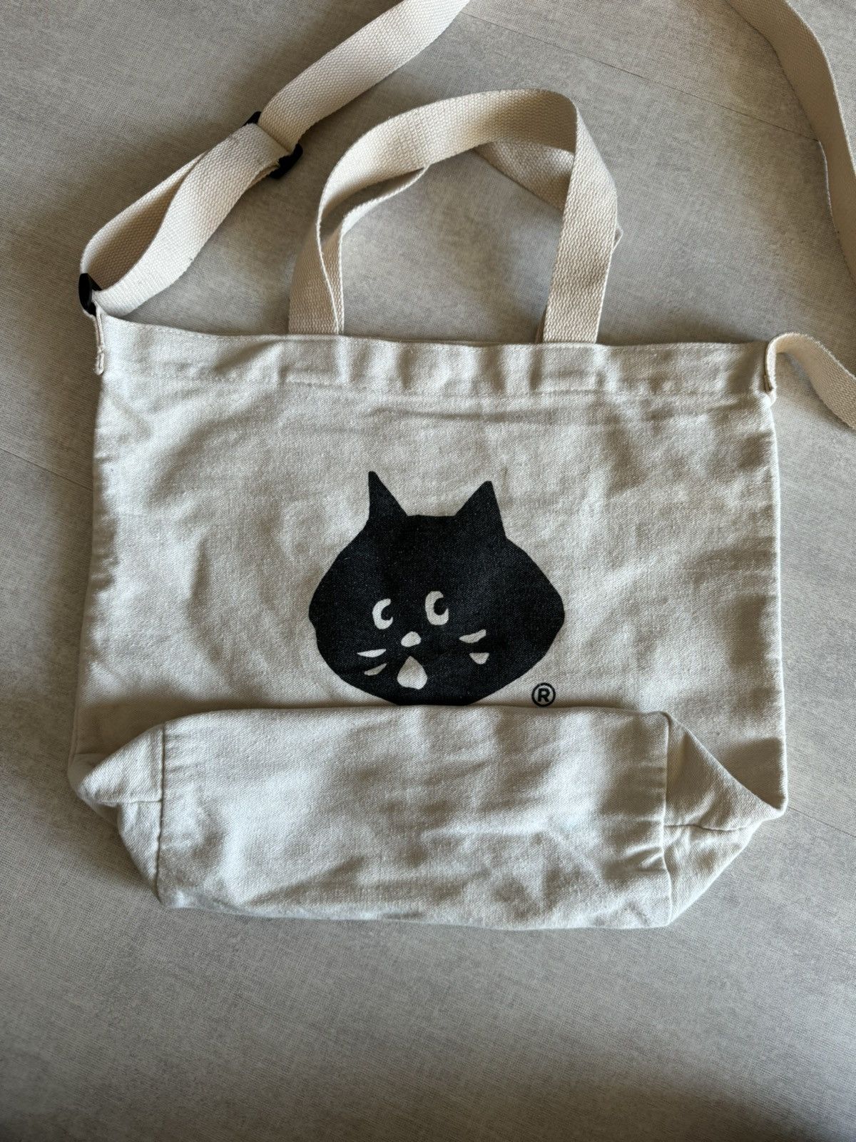 Issey Miyake × Ne-Net Ne-Net Cat face Crossbody bag by issey miyake Size ONE SIZE - 6 Thumbnail