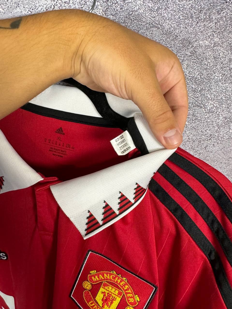 Adidas Manchester United 2022/23 Home Adidas Soccer Jersey XL Size Size US XL / EU 56 / 4 - 9 Thumbnail