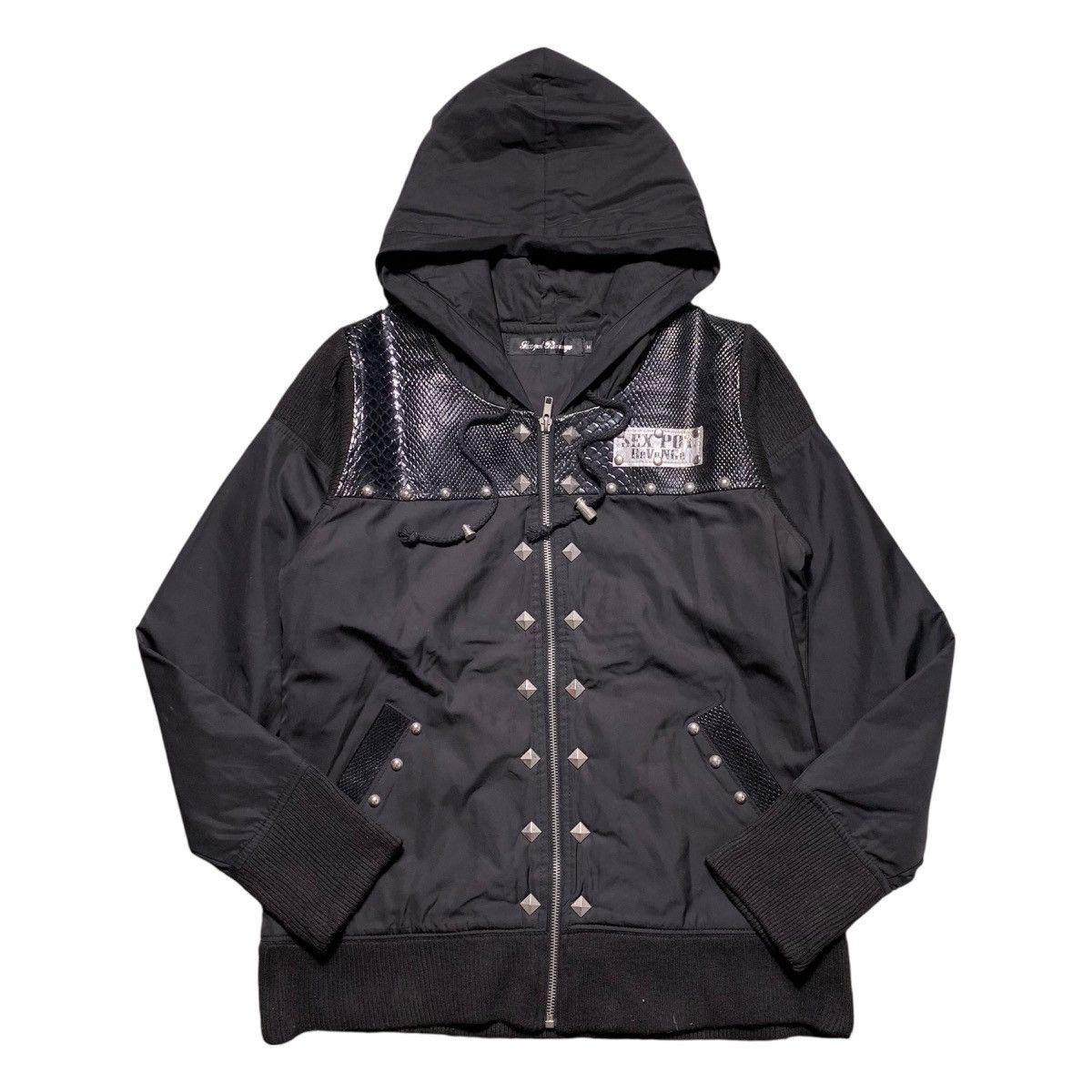 Japanese Brand Sex Pot Revenge Zipper Hoodie Grunge Vkeii Punk Lgb Style Size US M / EU 48-50 / 2 - 3 Thumbnail