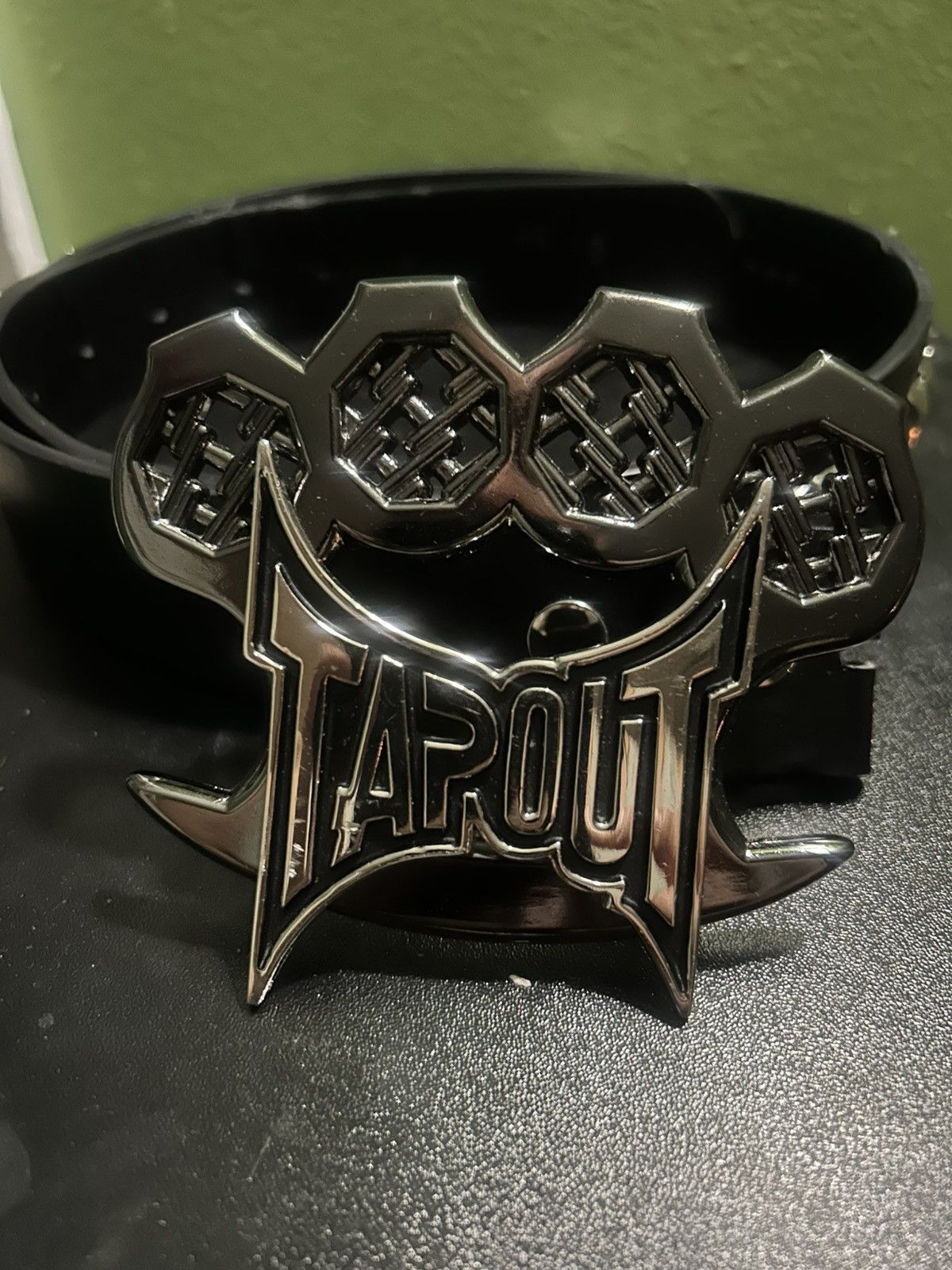 Tapout Stainless steal Tapout belt Size 34 - 1 Thumbnail