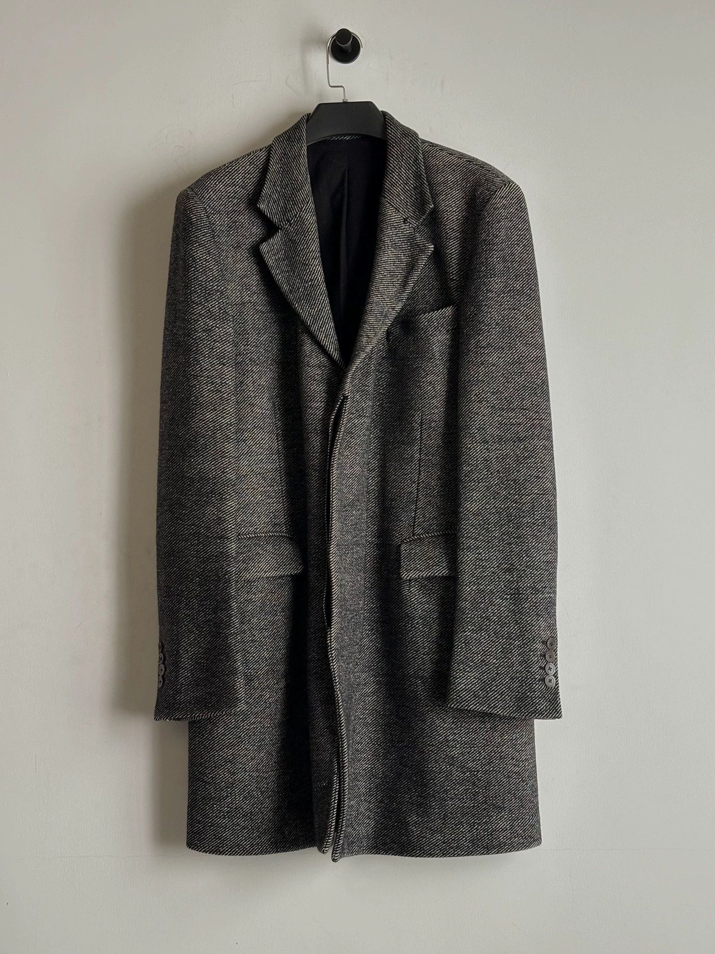 Ann Demeulemeester Ann Demeulemeester Vintage Slate Gray Coat M Size US M / EU 48-50 / 2 - 1 Thumbnail