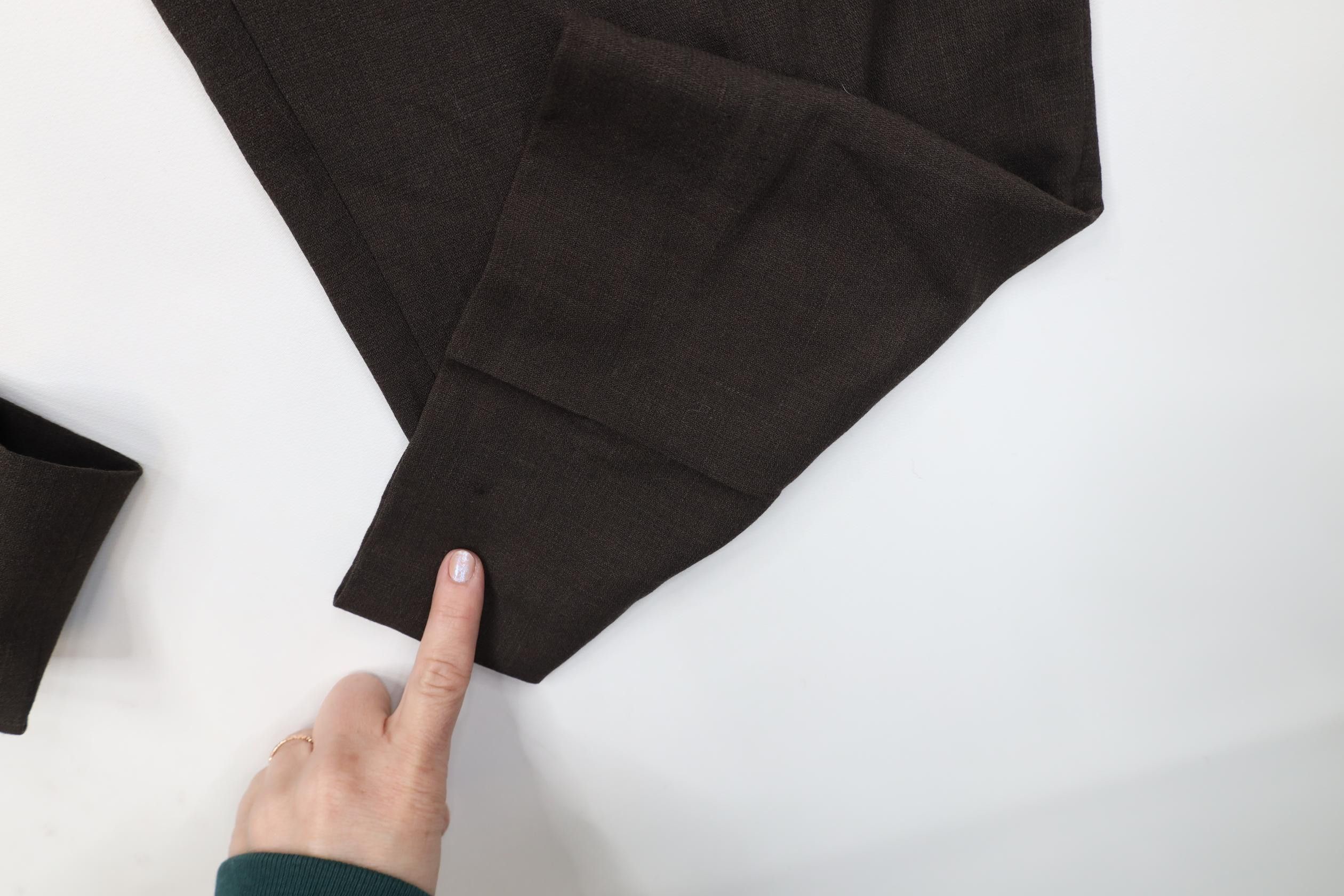 Vintage Vintage 90s Streetwear Pleated Wide Leg Chino Pants Brown Size US 38 / EU 54 - 6 Thumbnail