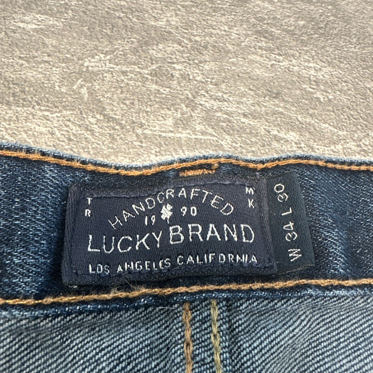 Lucky Brand Lucky Brand 410 Jeans 34x30 Blue Athletic Slim Fit Stretch Size US 34 / EU 50 - 3 Thumbnail