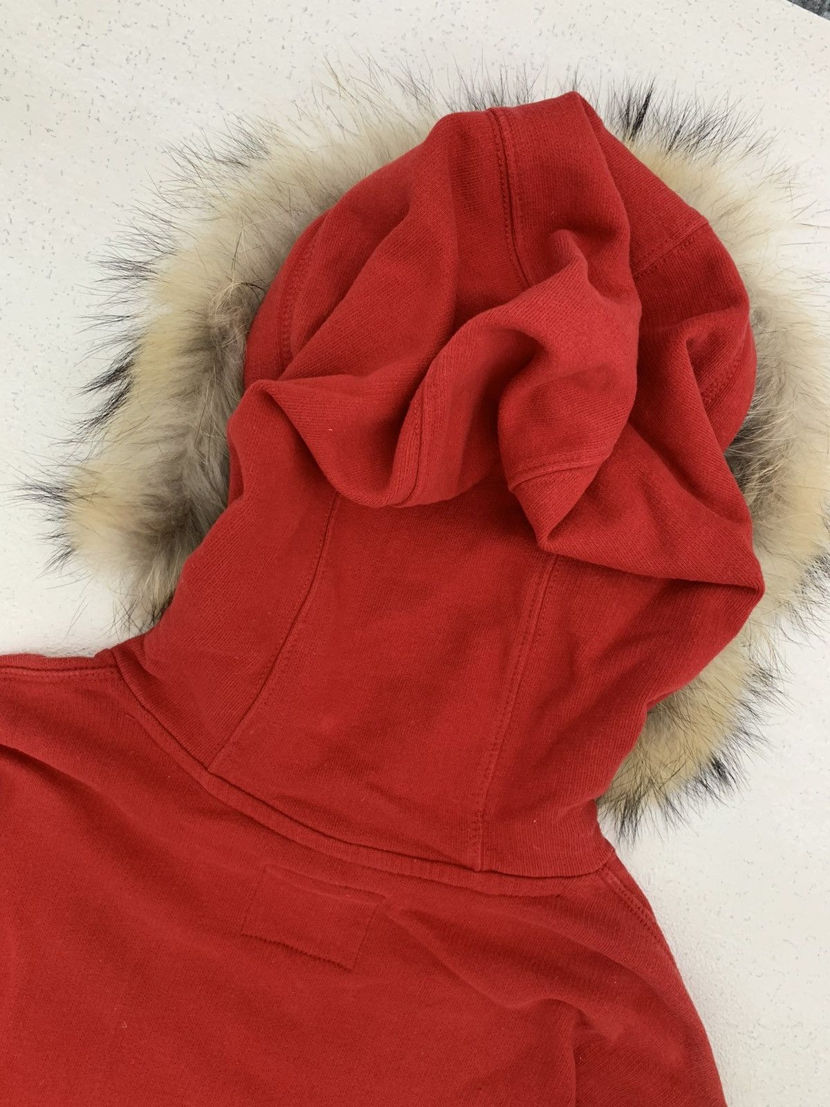 Japanese Brand Y2K AMERICAN EAGLE FUR HOODIE IFSIXWASNINE LGB STYLE Size US S / EU 44-46 / 1 - 10 Thumbnail