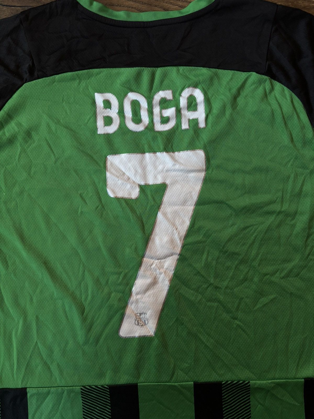 Puma U.S. Sassuolo Calcio #7 Boga - Puma 2021-2022 Official Home Size US L / EU 52-54 / 3 - 7 Thumbnail