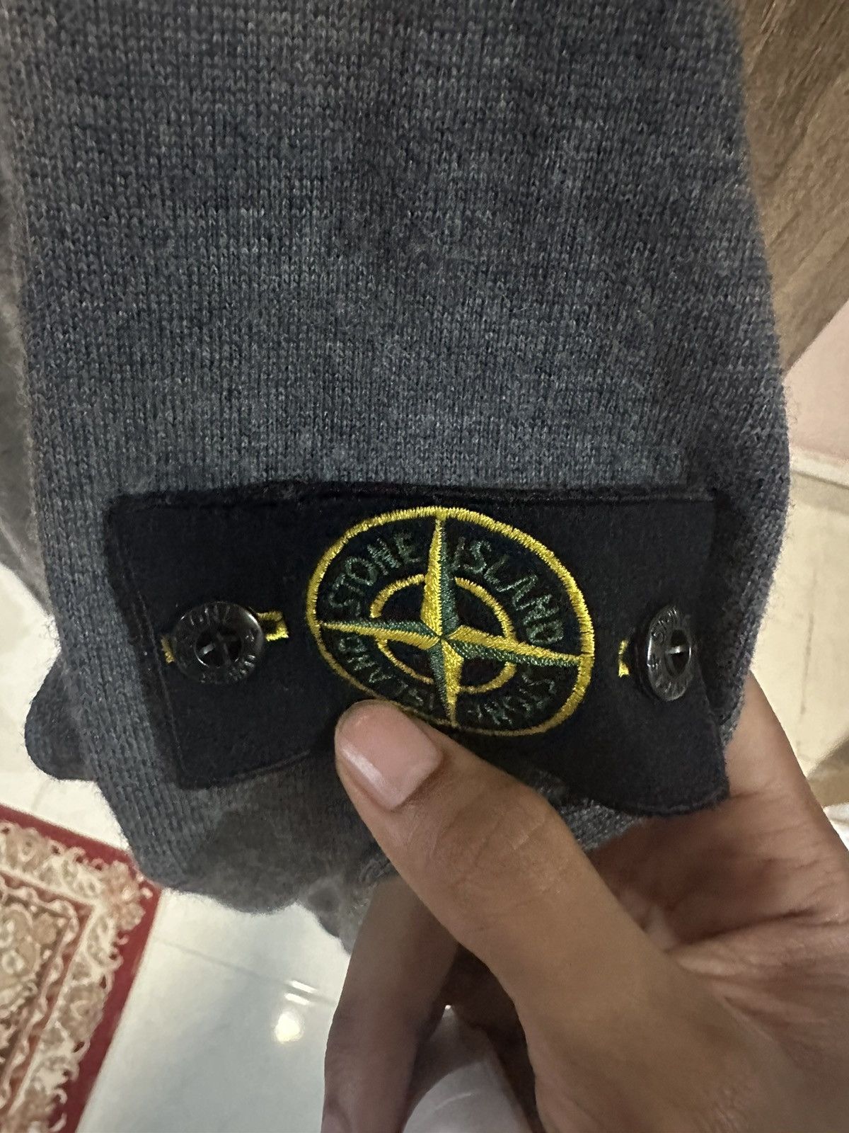 Stone Island Stone Island Melange Grey Sweater Size US M / EU 48-50 / 2 - 3 Thumbnail