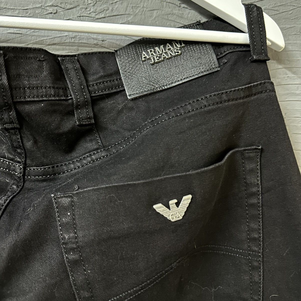 Armani Jeans fashion Vintage Black Pants