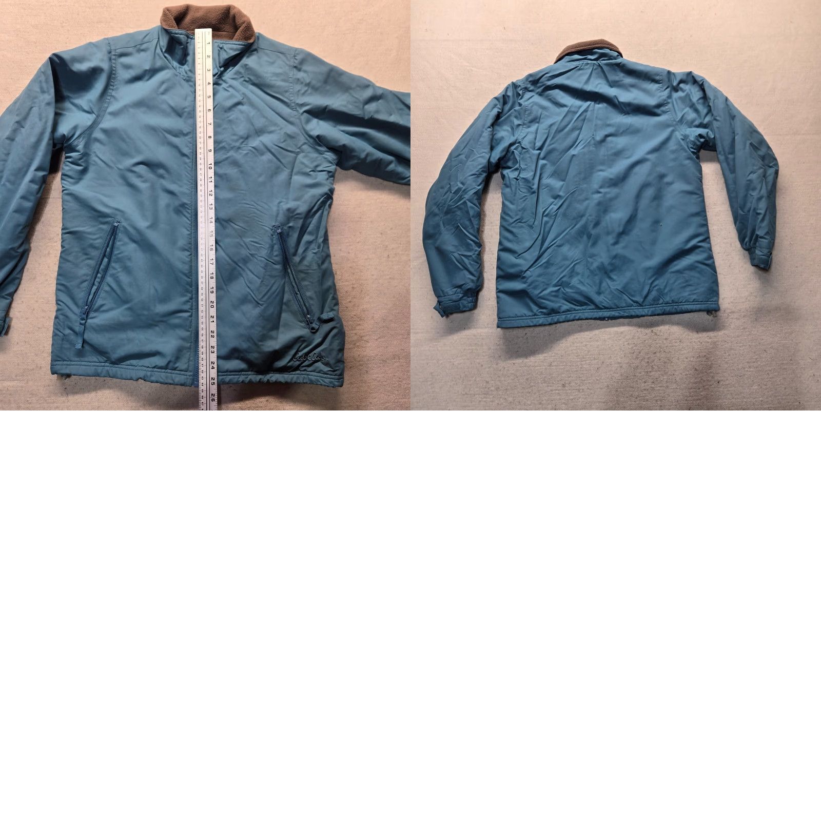 Vintage VINTAGE Cabelas Fleece Lined Teal Windbreaker Jacket Adult Womens S Small Size S / US 4 / IT 40 - 8 Thumbnail