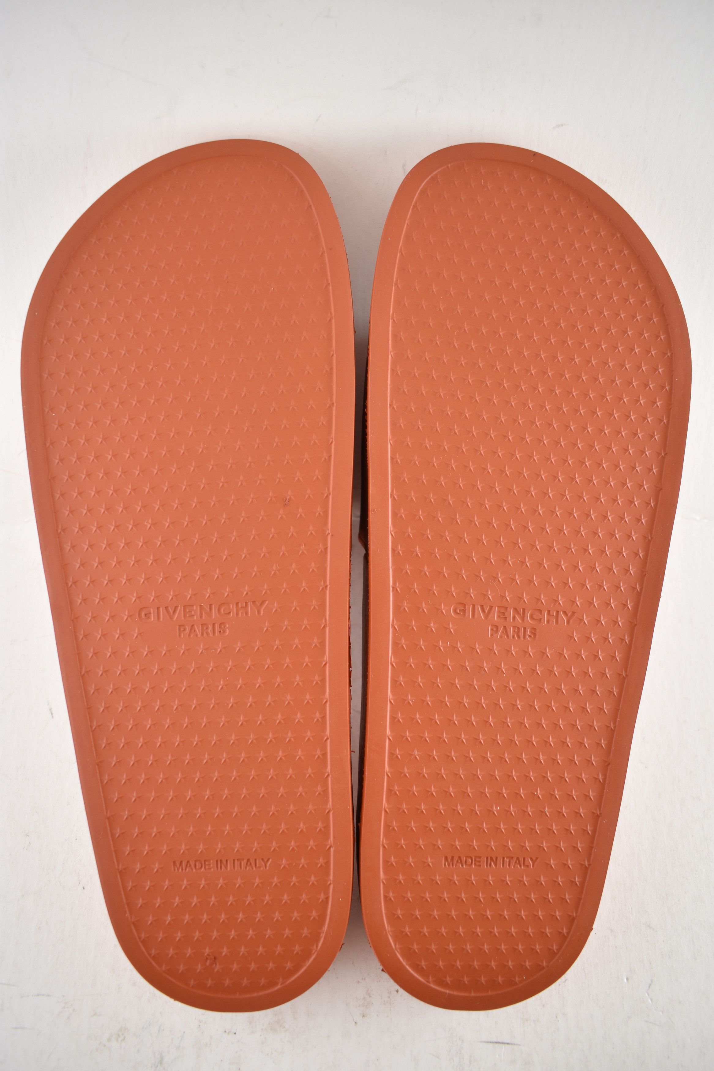 Givenchy Paris Black Logo Rubber Pool Slide Sandal Flip Flop 44 11 Size US 11 / EU 44 - 11 Thumbnail