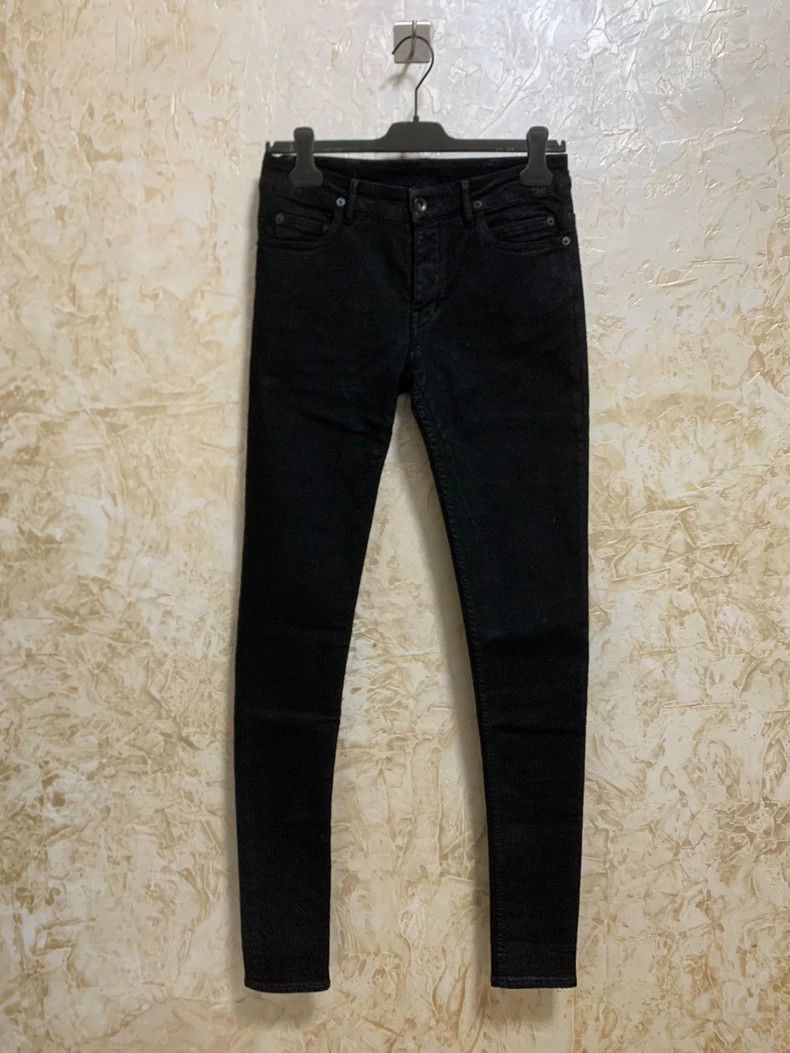 rick owens Waxed trousers with waxed surface pants 2502-Nex
