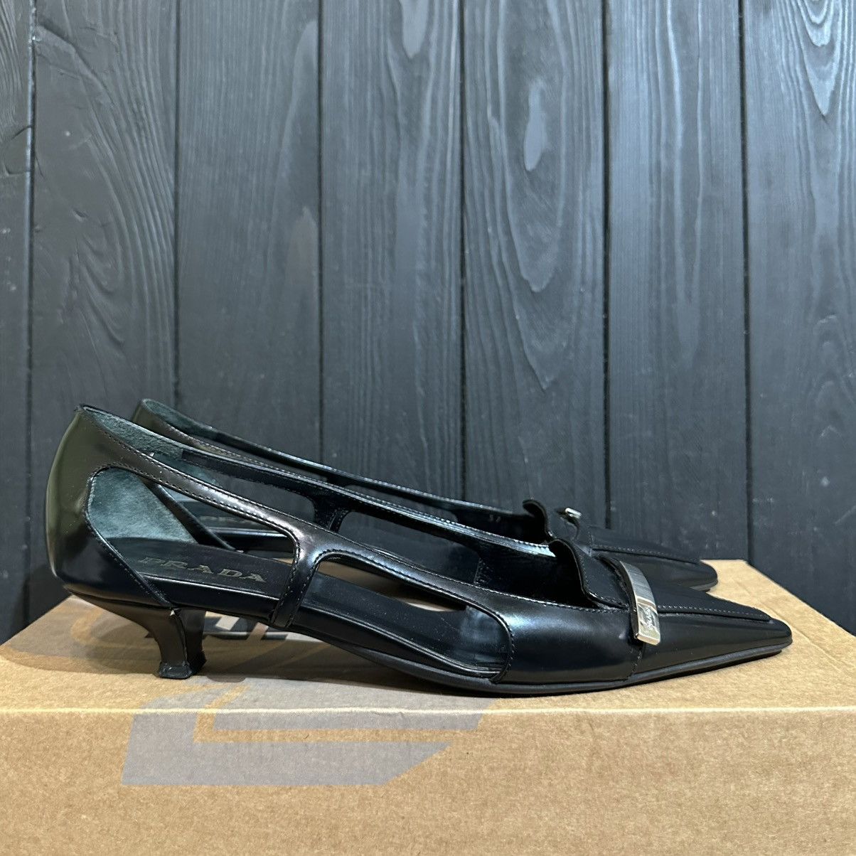 PRADA - Women’s Leather Heels Size 37