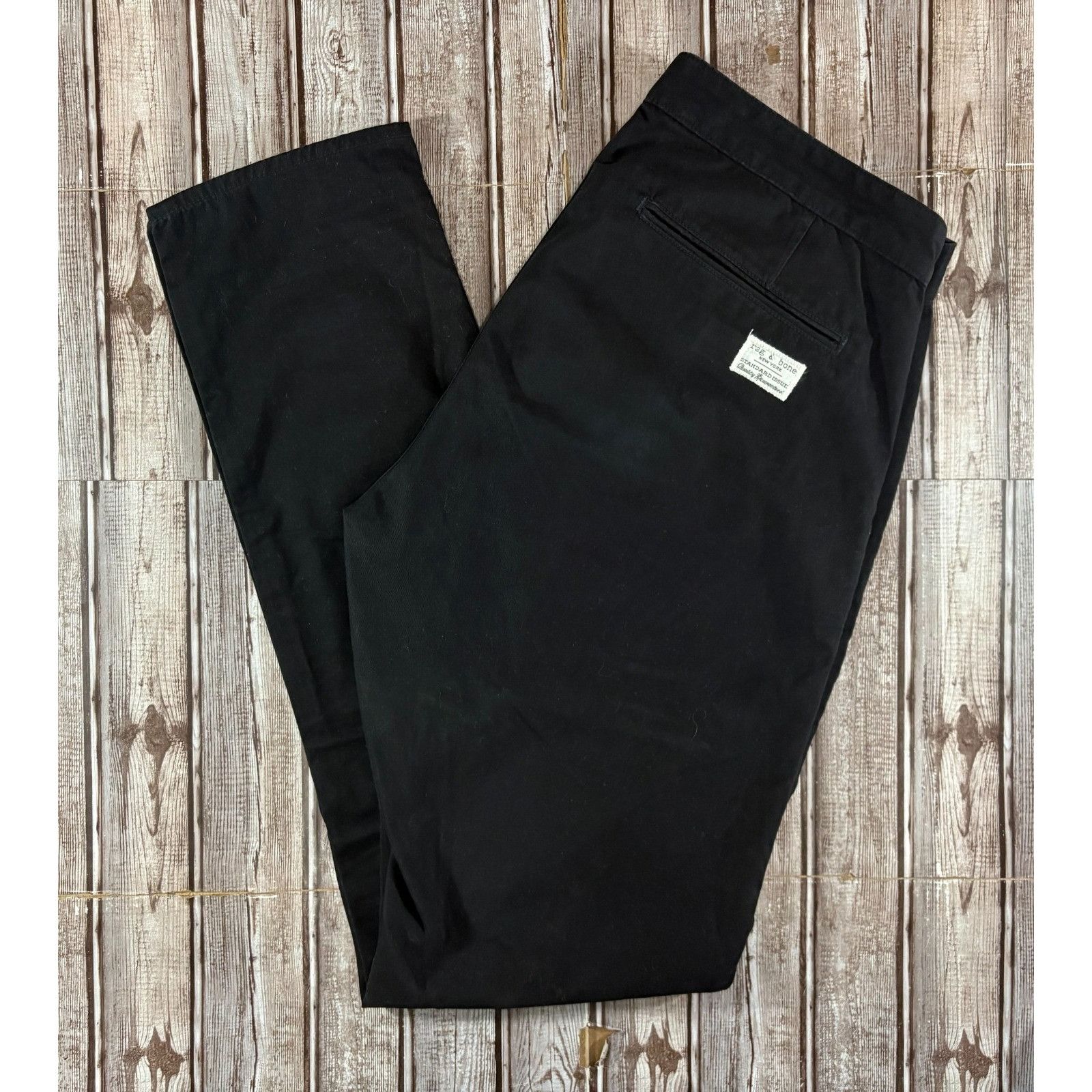 Rag & Bone Rag & Bone Standard issue Chinos pants size 34 color Black N Size US 34 / EU 50 - 2 Thumbnail