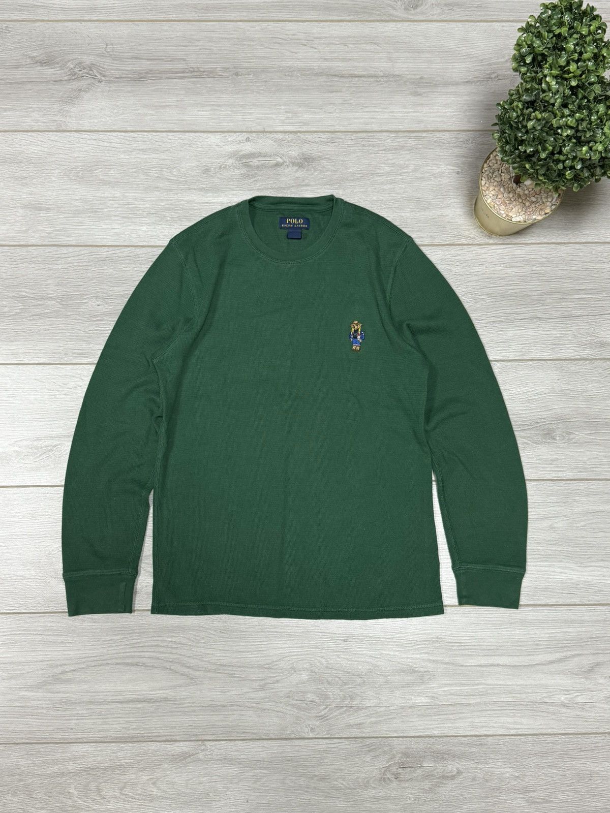 Polo Ralph Lauren POLO Ralph Lauren bear sweater vintage USA Size US M / EU 48-50 / 2 - 1 Thumbnail