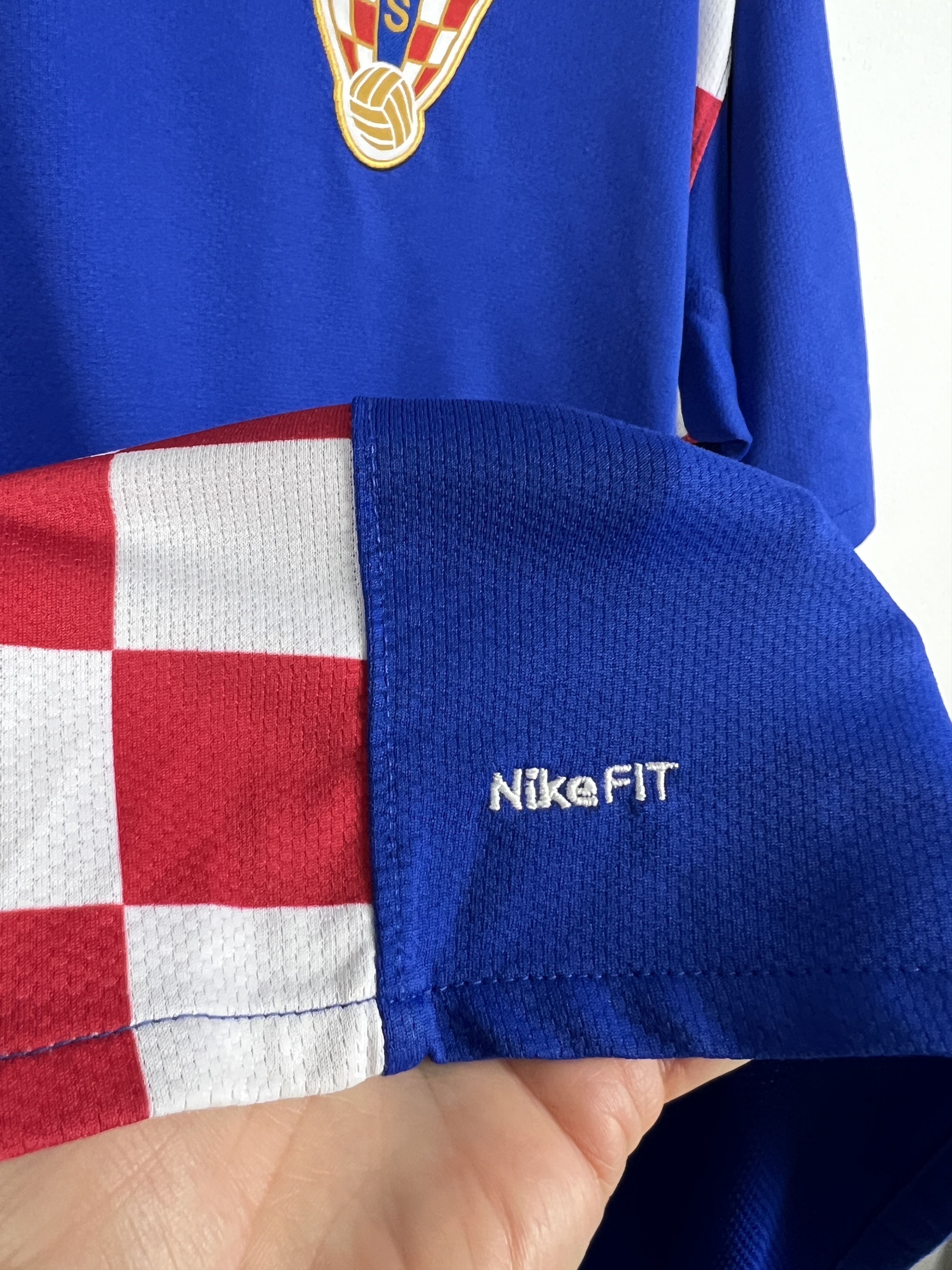 Nike Croatia Away football shirt 2007 Soccer Nike Jersey Trikot Size US XXL / EU 58 / 5 - 4 Thumbnail