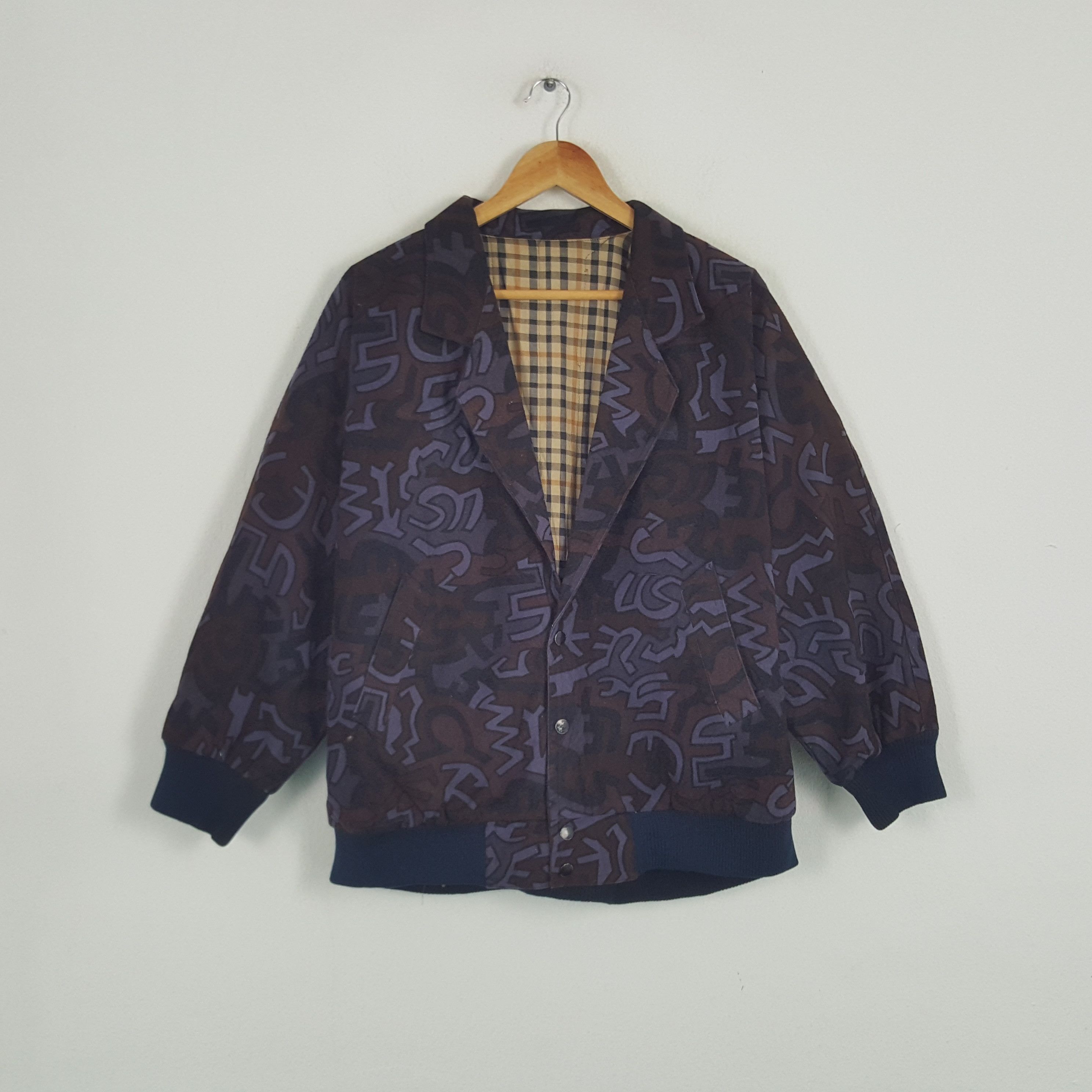 Designer × Vintage Vintage Art Japanese Brand Designer Blazer Size US XXL / EU 58 / 5 - 1 Thumbnail