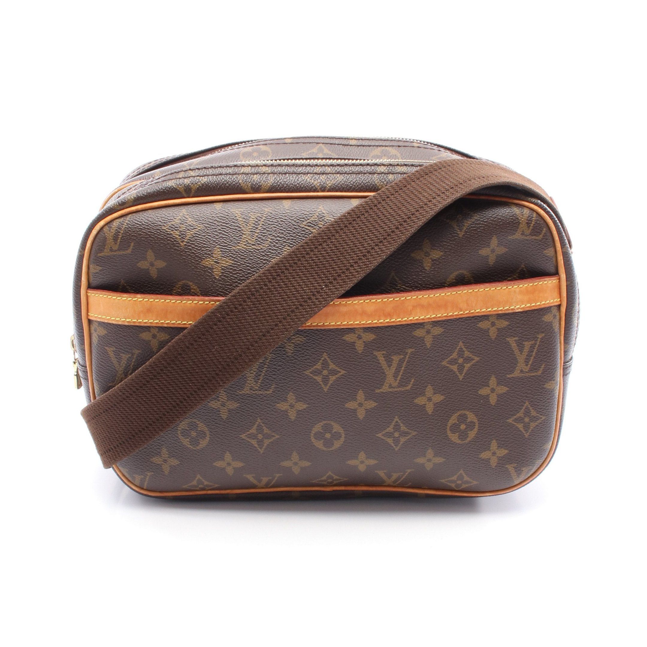 Louis Vuitton Louis Vuitton Reporter Pm Monogram Shoulder Bag Leather Brown Size ONE SIZE - 1 Thumbnail