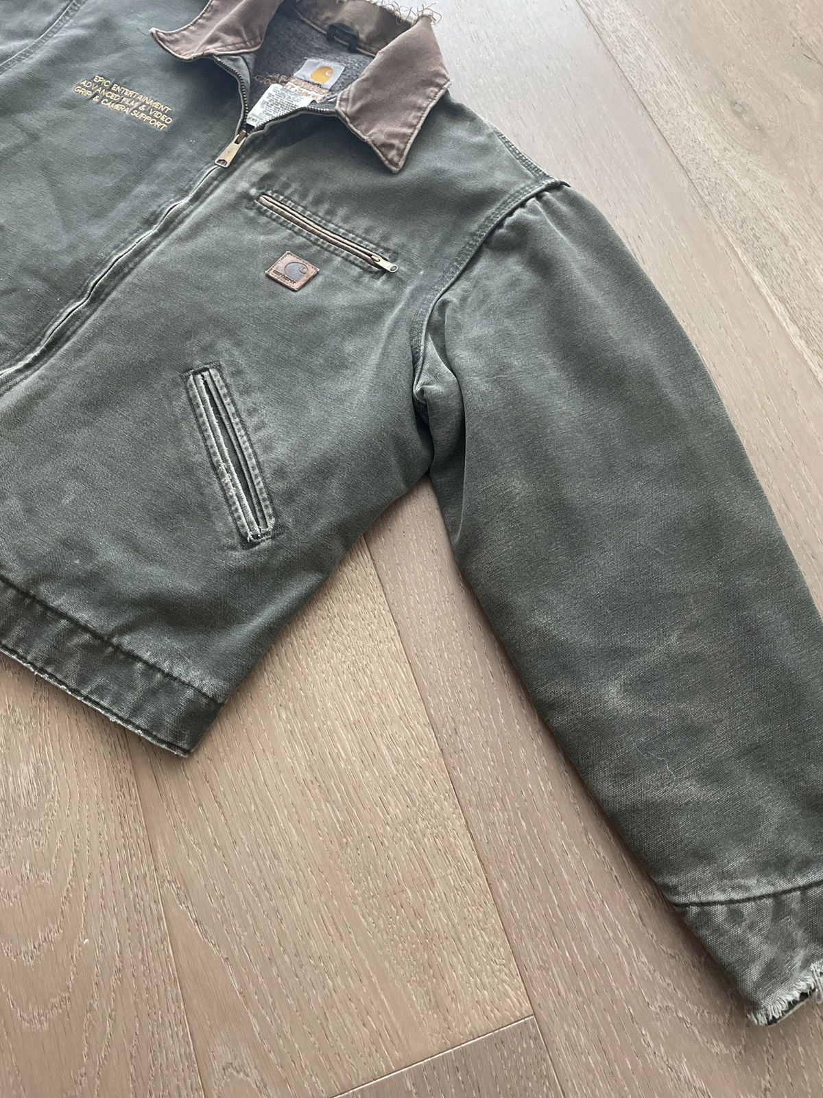 Carhartt Carhartt Faded Green Detroit Jacket J97 MOS Size US L / EU 52-54 / 3 - 4 Thumbnail