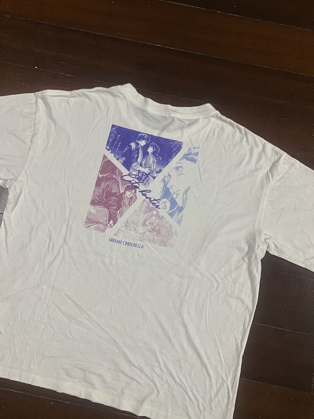 Anime × Vintage Vintage Anime City Hunter urban cinderella Manga art tee Size US XL / EU 56 / 4 - 6 Thumbnail