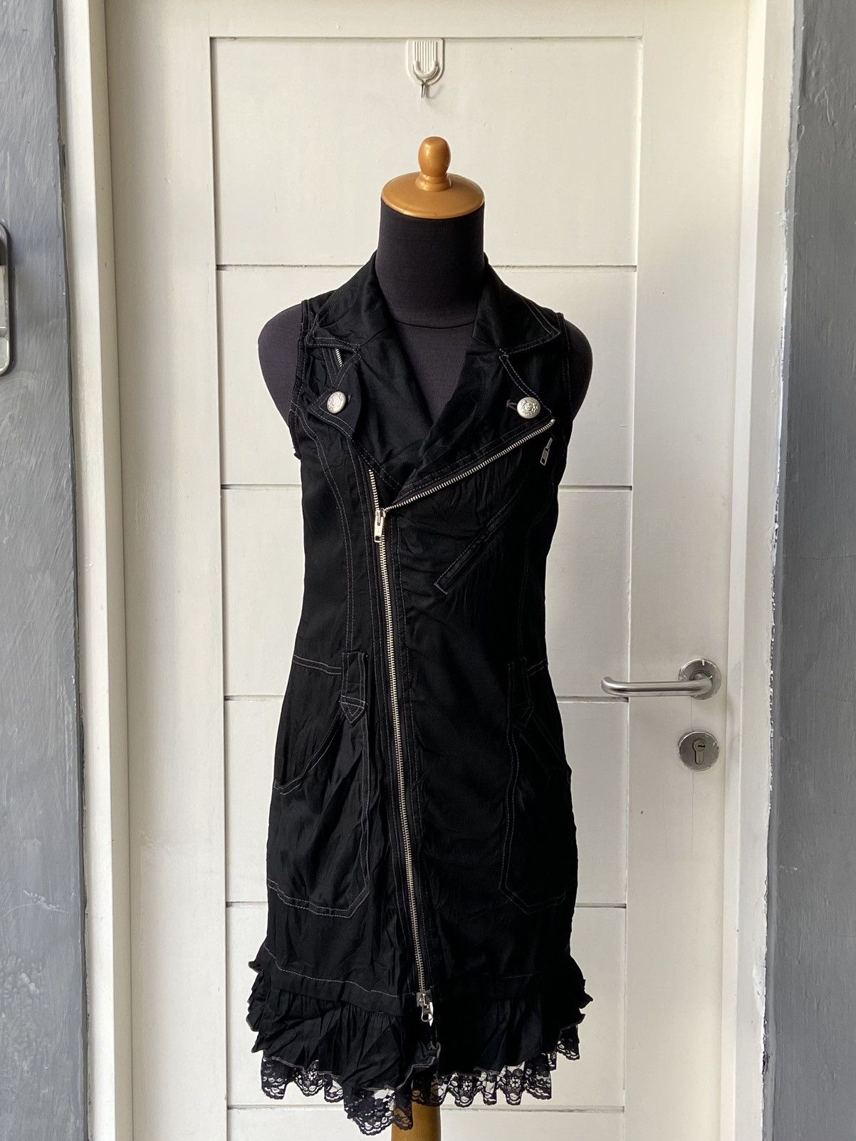 Designer × Japanese Brand × Seditionaries ALGONQUINS Black Dress Size XS / US 0-2 / IT 36-38 - 6 Thumbnail