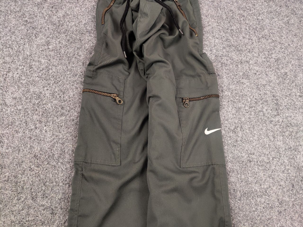 Nike Vintage Y2K Nike Military Baggy Olive Cargo Canvas Pants Size US 34 / EU 50 - 5 Thumbnail