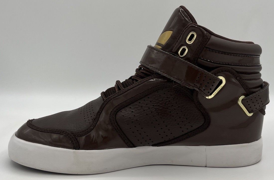 Adidas Adidas Adi-Rise Mid Men’s Size 8 Shoes Dark Brown Leather Size US 8 / EU 41 - 5 Thumbnail