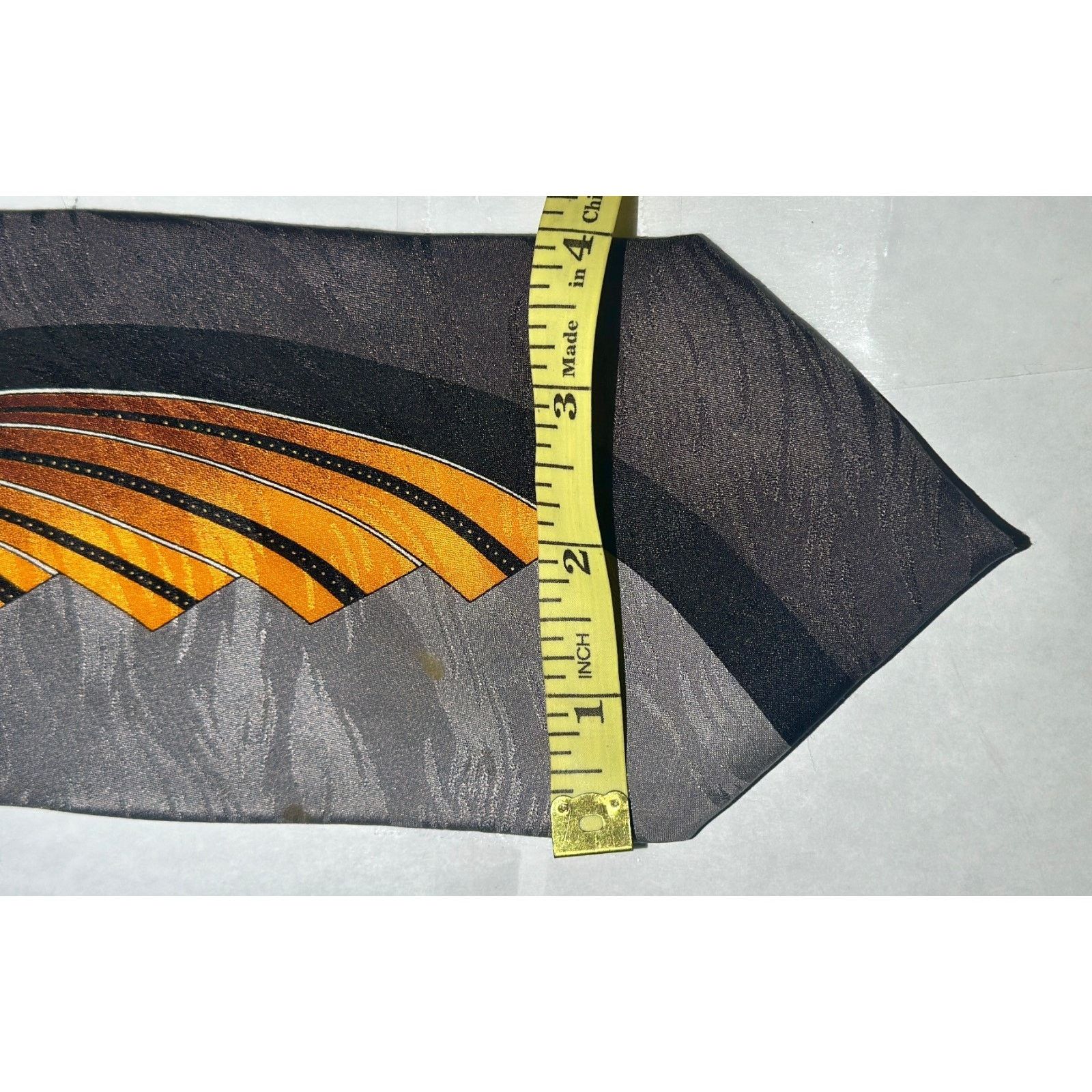 Other 3x 100% Silk Ties Brutini Graphic Copper Windowpane Fratelli Size ONE SIZE - 9 Thumbnail