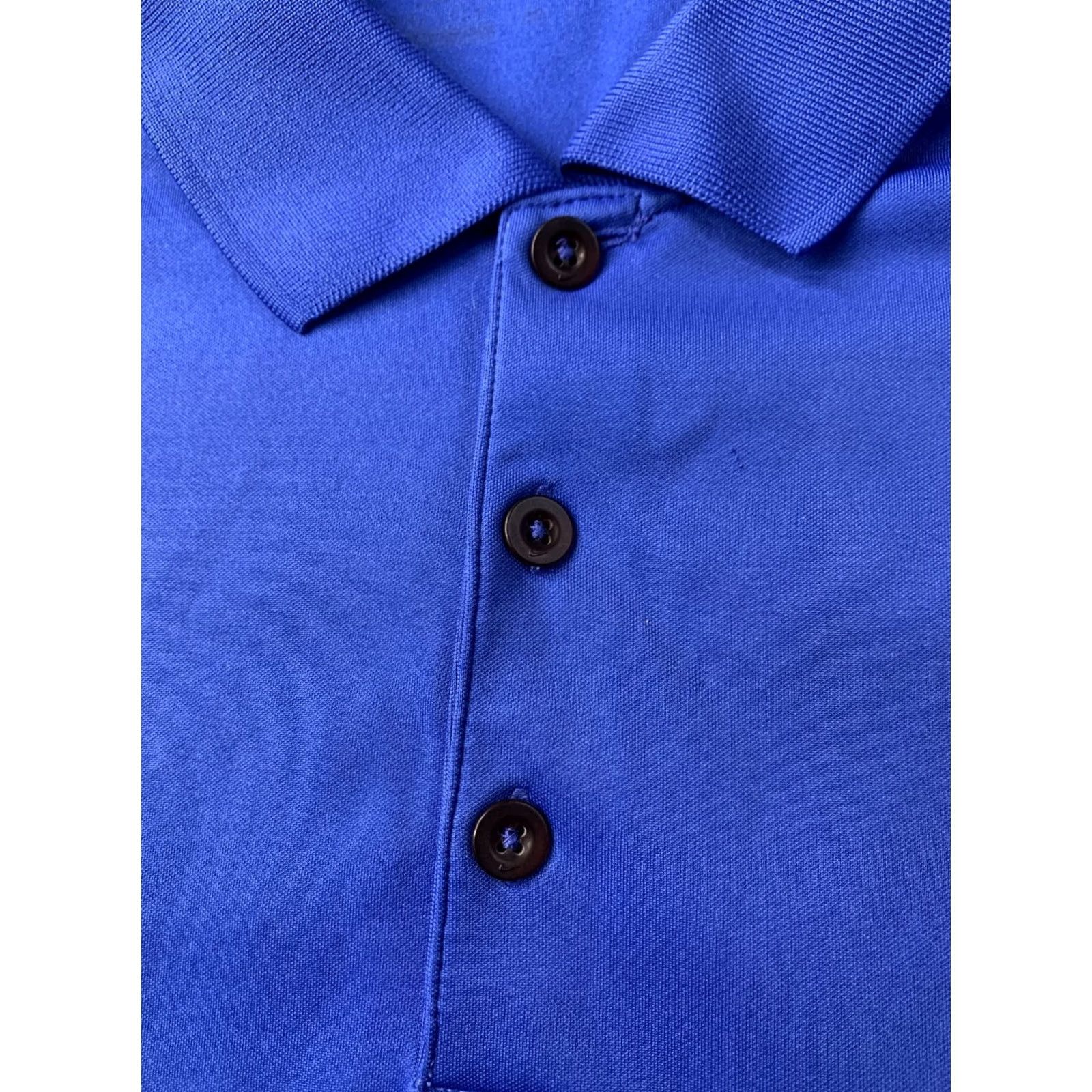 Nike NIKE GOLF DRI-FIT 2015 MEN POLO SHIRT BLUE Polo Shirt M Nike Golf Tout Performance Dri-Fit Mens Slim Short Sleeve Shirt Size US M / EU 48-50 / 2 - 5 Thumbnail