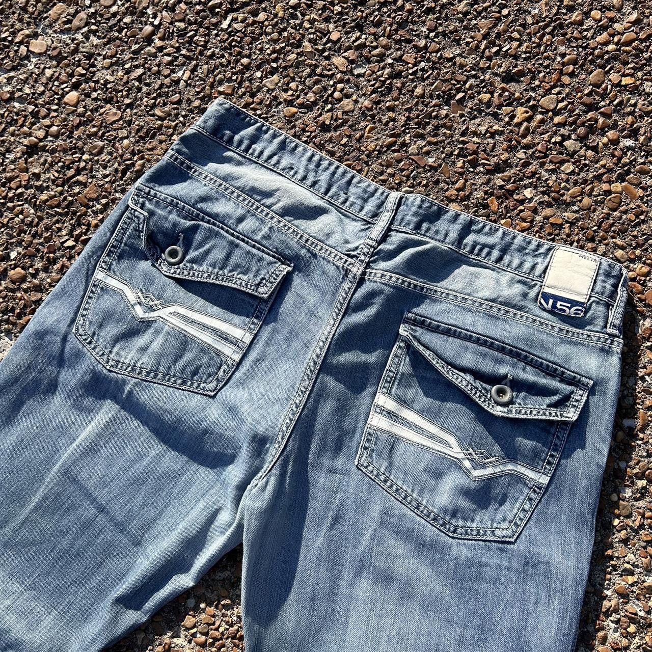 Helix Boot cut blue jeans Size US 36 / EU 52 - 3 Thumbnail