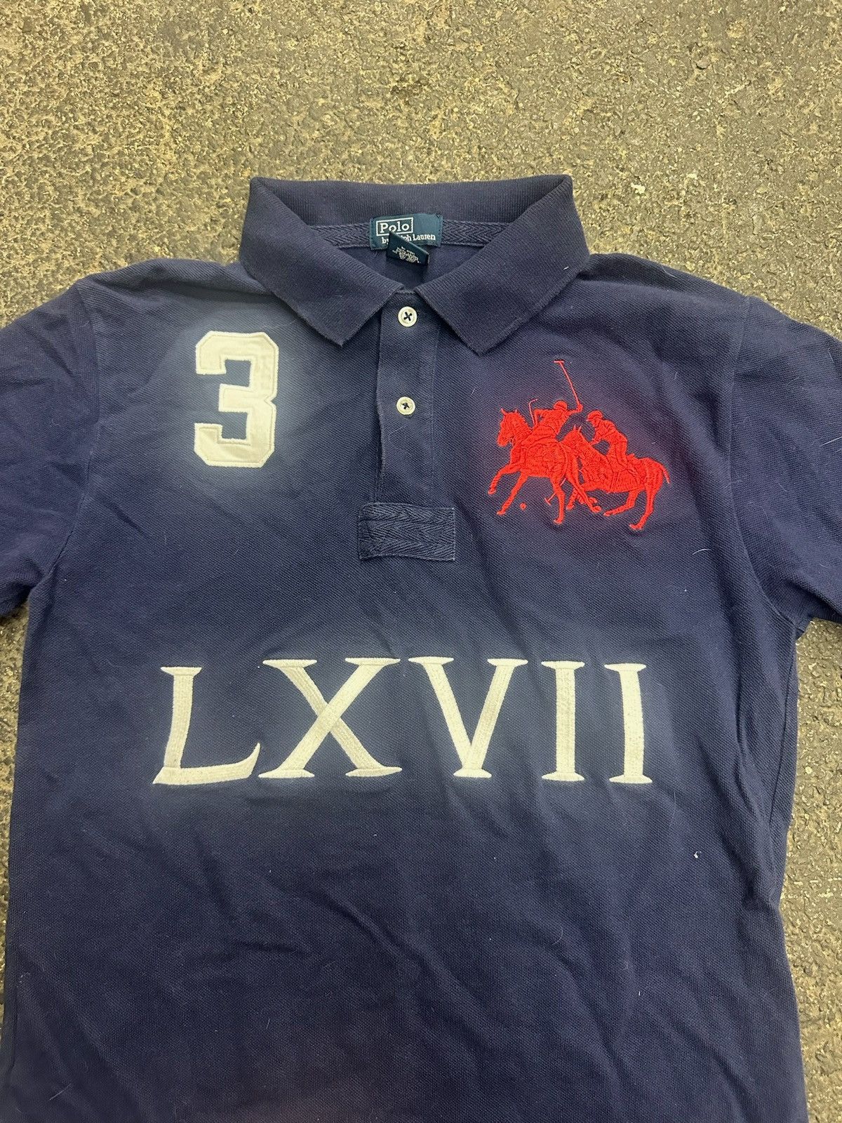 Polo Ralph Lauren Y2K big pony polo shirt rugby Size US M / EU 48-50 / 2 - 4 Thumbnail