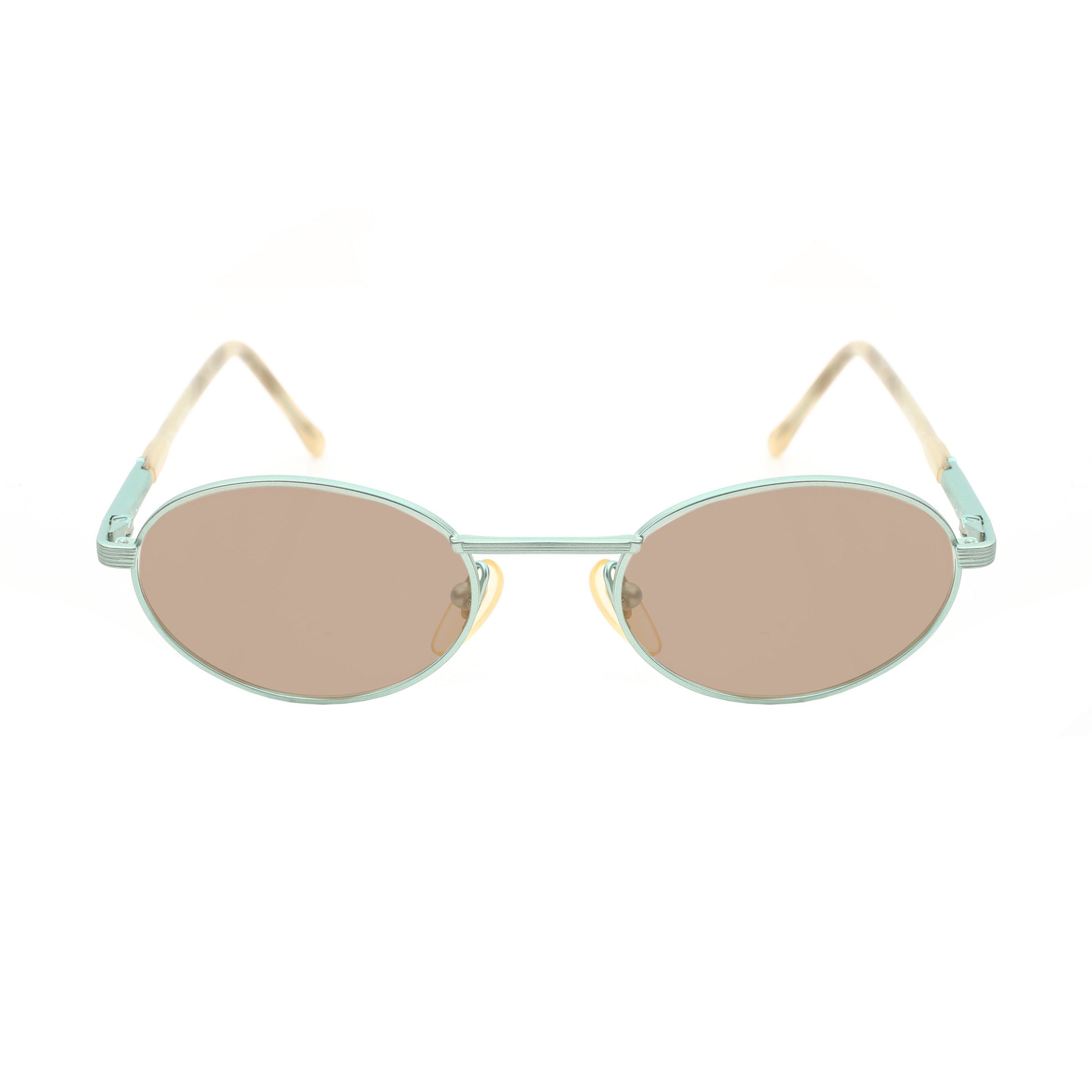 Polo Ralph Lauren Polo Ralph Lauren '90s Silver Oval Sunglasses Size ONE SIZE - 1 Thumbnail