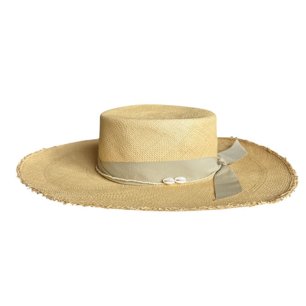 Other SENSI STUDIO Cordovez Hat with Seashells in Beige & Cream Size ONE SIZE - 6 Thumbnail