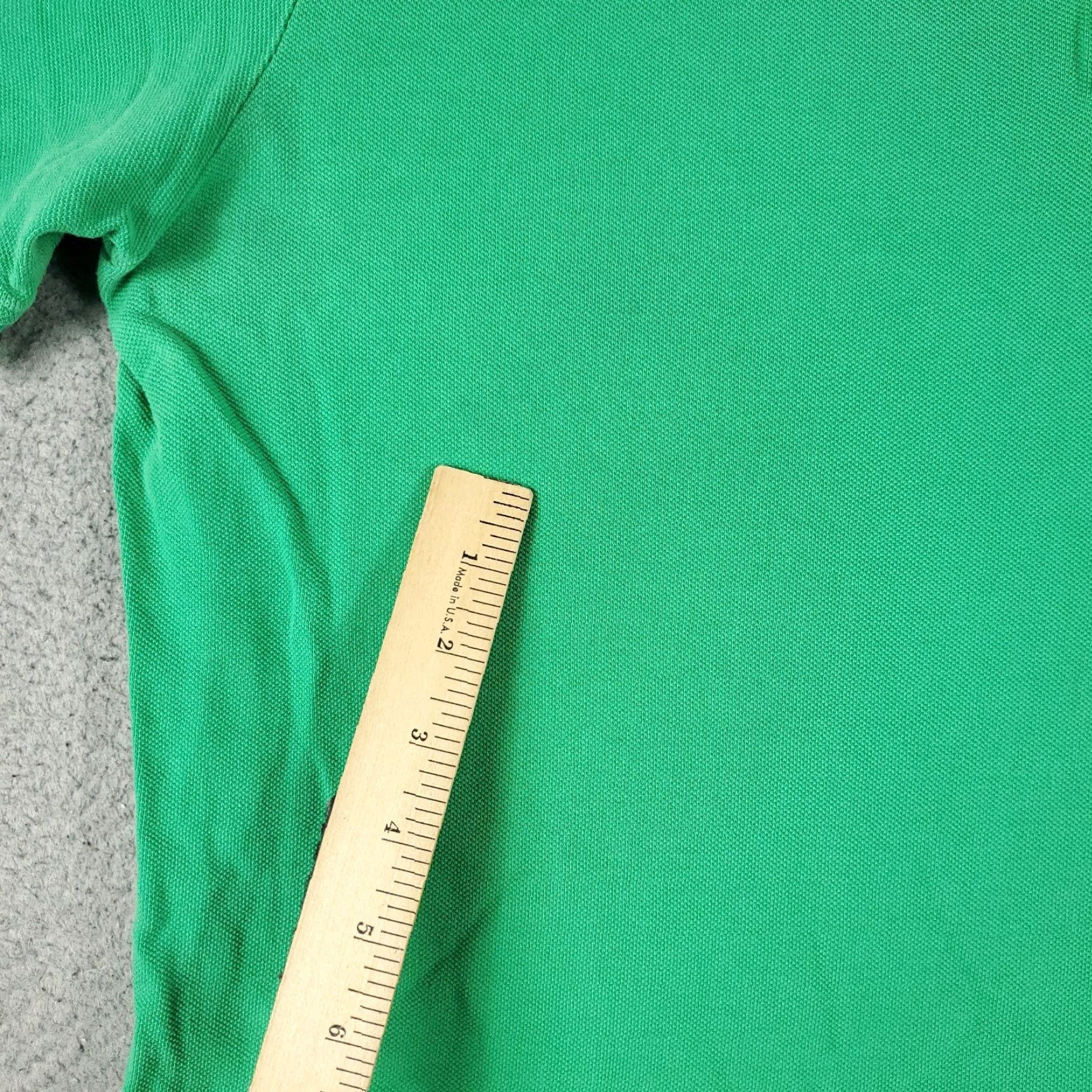 Tommy Hilfiger Tommy Hilfiger Polo Shirt Adult XL Green Solid Short Sleeve Casual Activewear Mens Size US XL / EU 56 / 4 - 3 Thumbnail